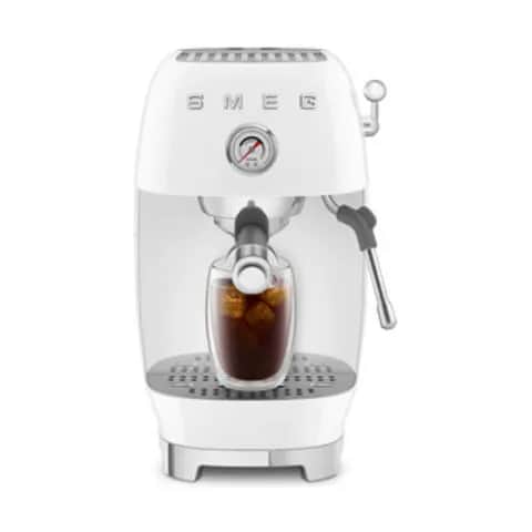 Smeg Espressomaskiner 50's style Espressomaskine i Hvid, 3