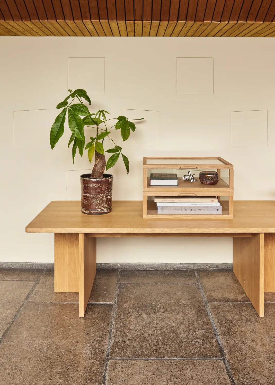 Hübsch Urtepotteskjulere Fossil Urtepotteskjuler - 2 stk. i Rødbrun/Beige, 2