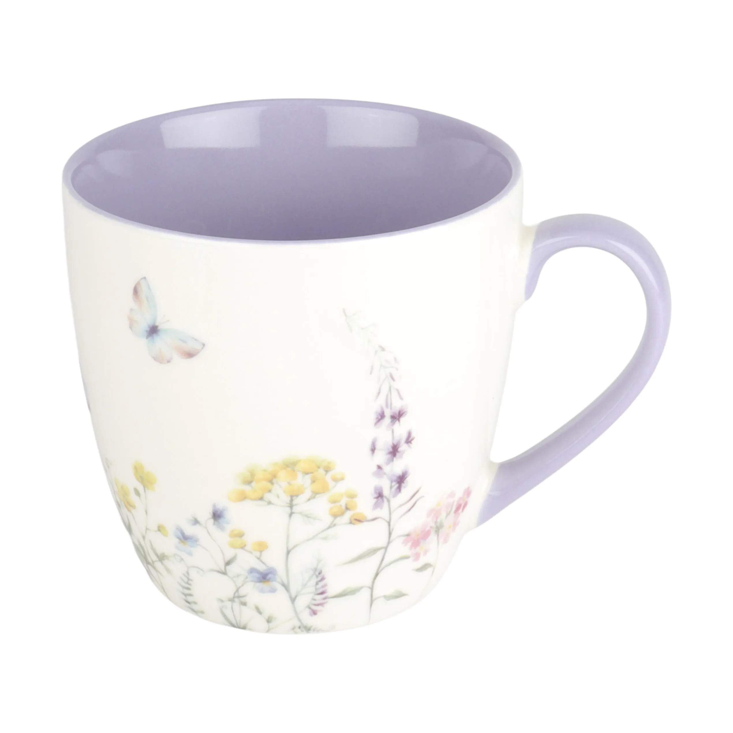 CASA Living Krus og kopper med hank Krus i Lilla, 1