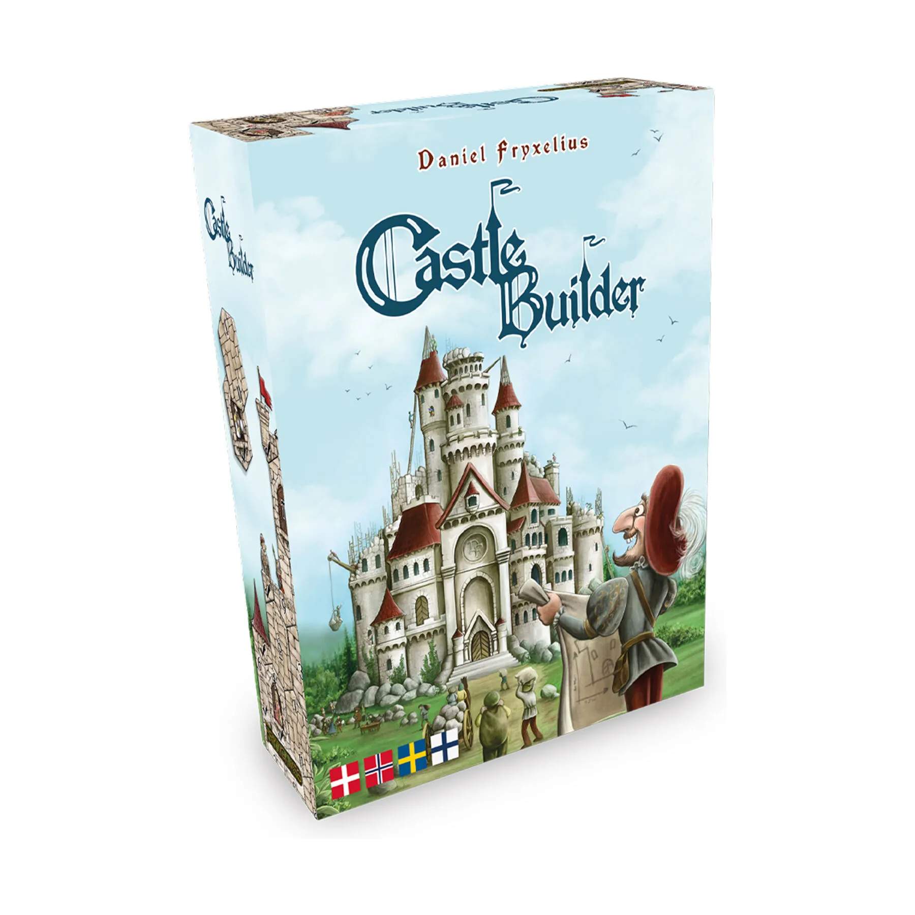 Spilbræt Spil Brætspil - Castle Builder i Multifarvet, 1