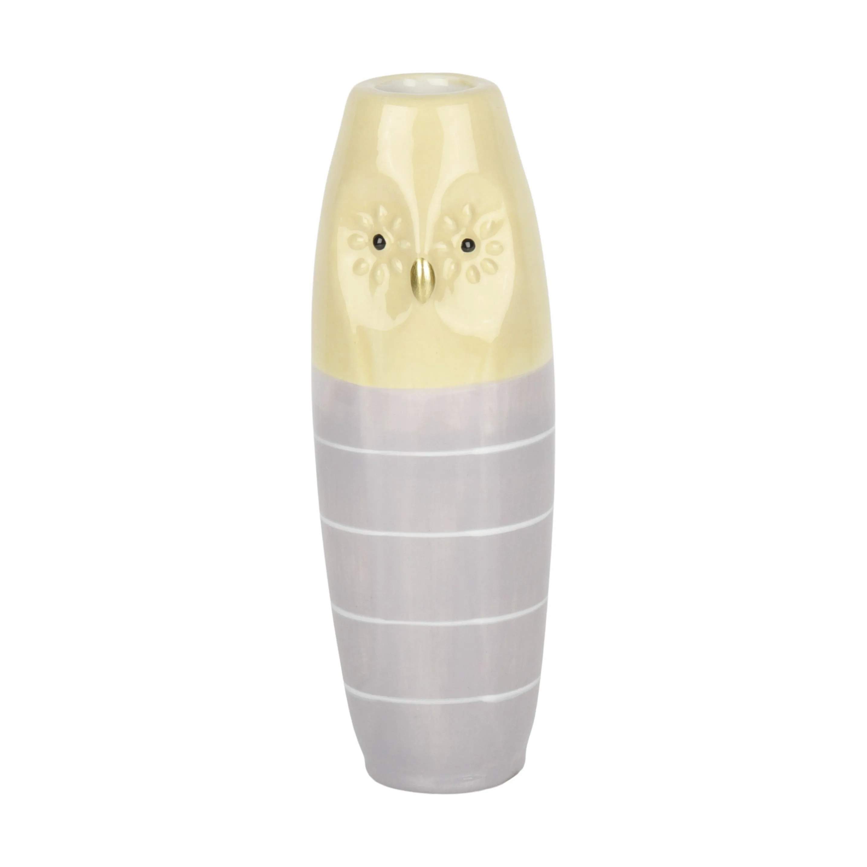 Vase - Ugle, lilla, large