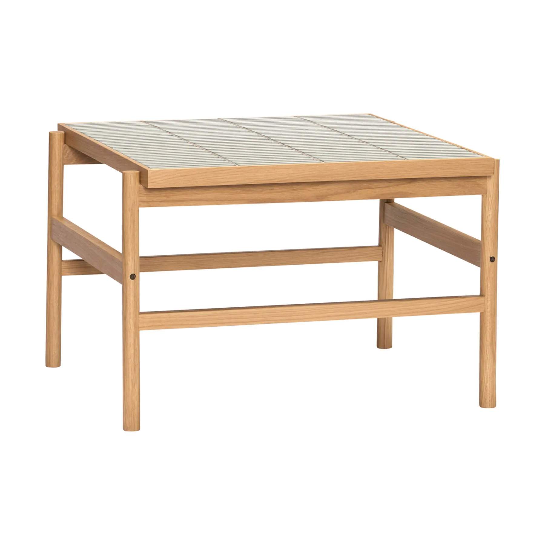 Hübsch Sofaborde Tile Tilit Sofabord i Natur/Mint, 1
