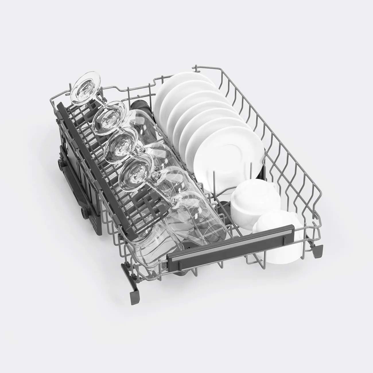 Smeg Opvaskemaskiner Opvaskemaskine i Sort, 6