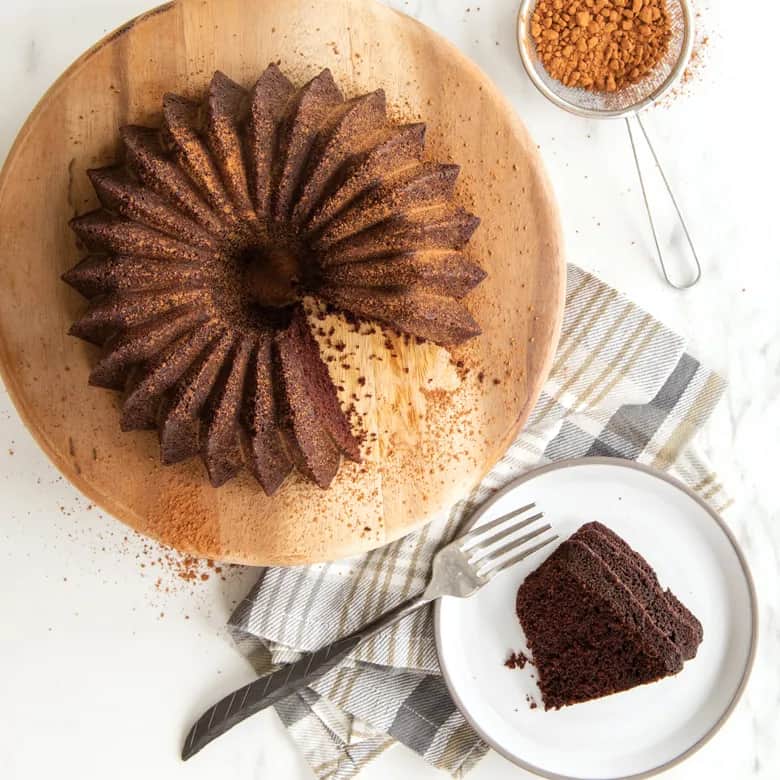 Nordic Ware Øvrige bageforme 5 Cup Brilliance Bundt Kageform i Guldfarvet, 5