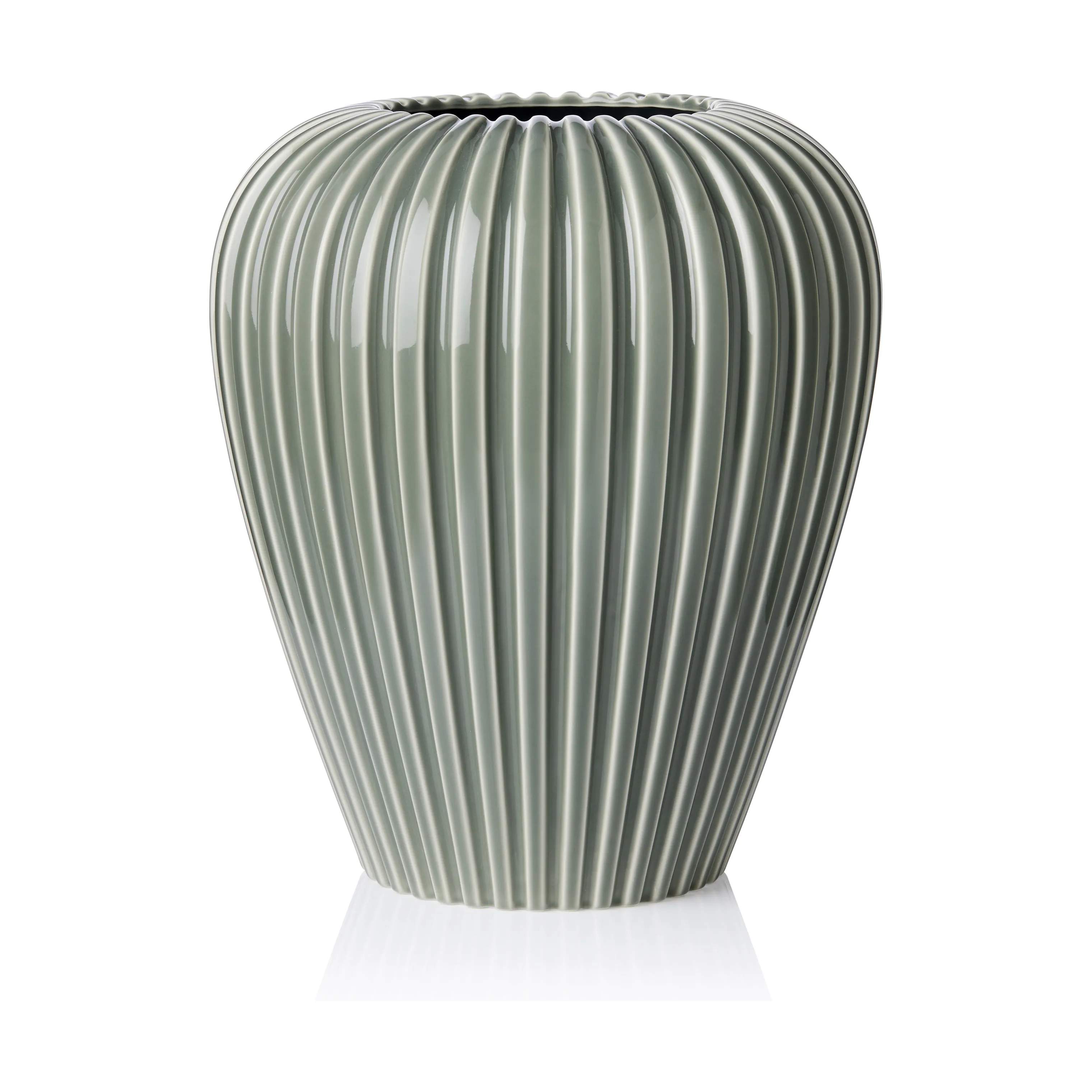 Eslau Lilje Vase, grøn, large