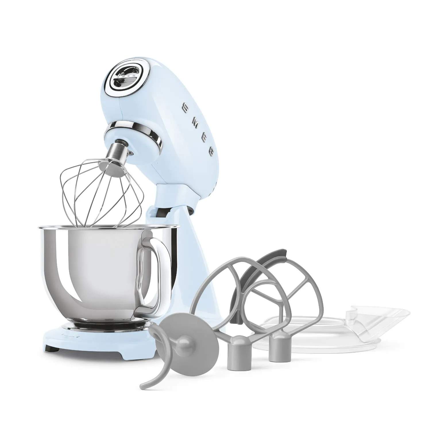Smeg Røremaskiner 50's style Køkkenmaskine SMF05PBEU i pastelblå, 4
