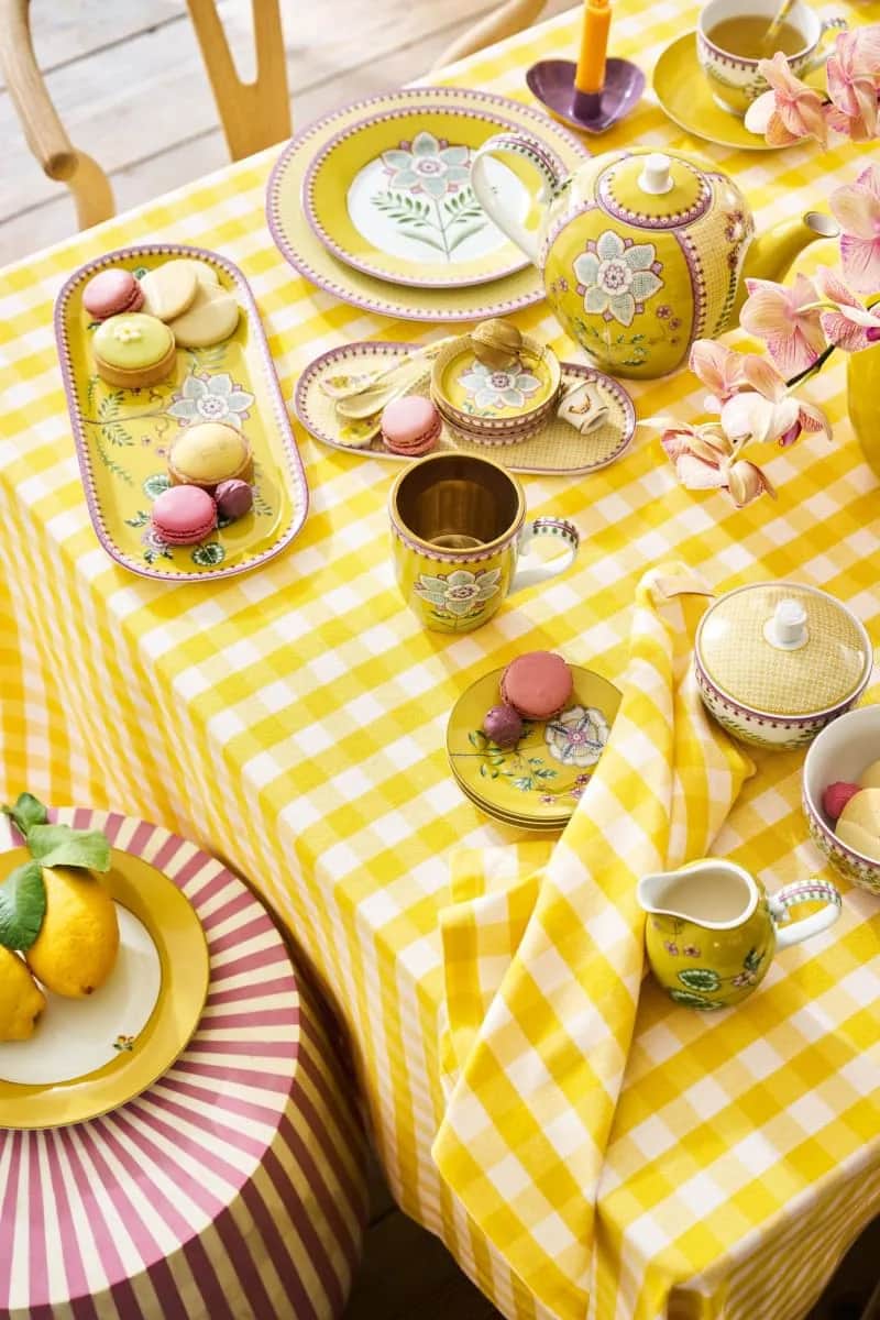 PIP Studio Mælke- og flødekander Lily & Lotus Kande i Yellow, 3