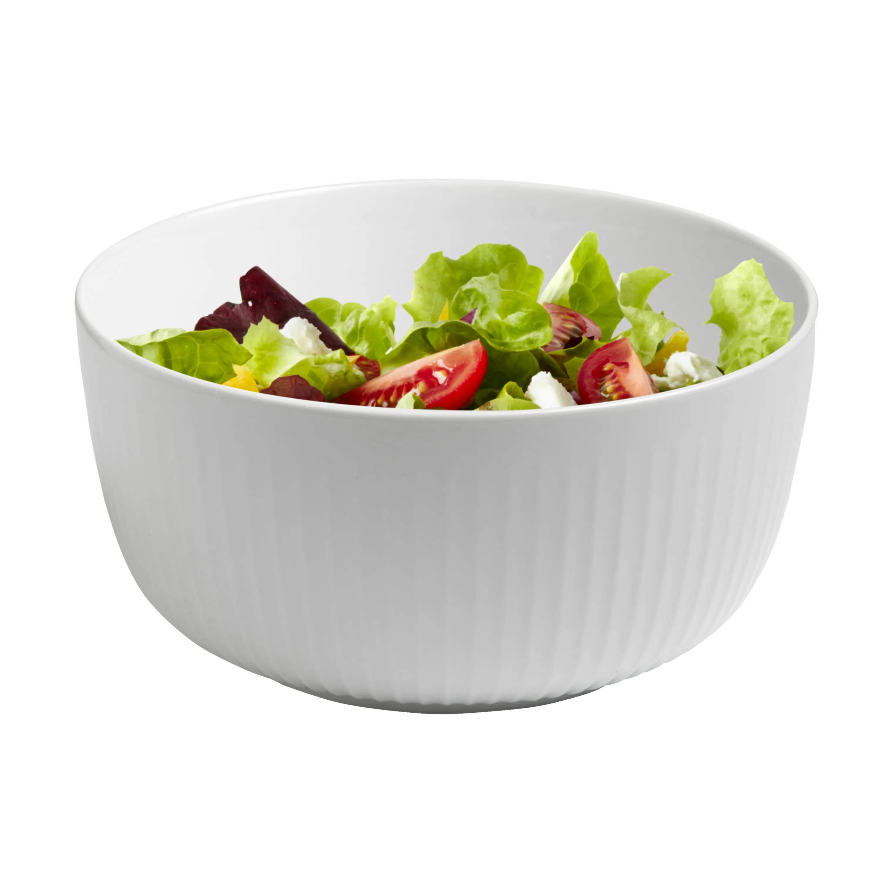 Kähler Salatskåle Hammershøi Skål i Hvid, 21 cm, 2