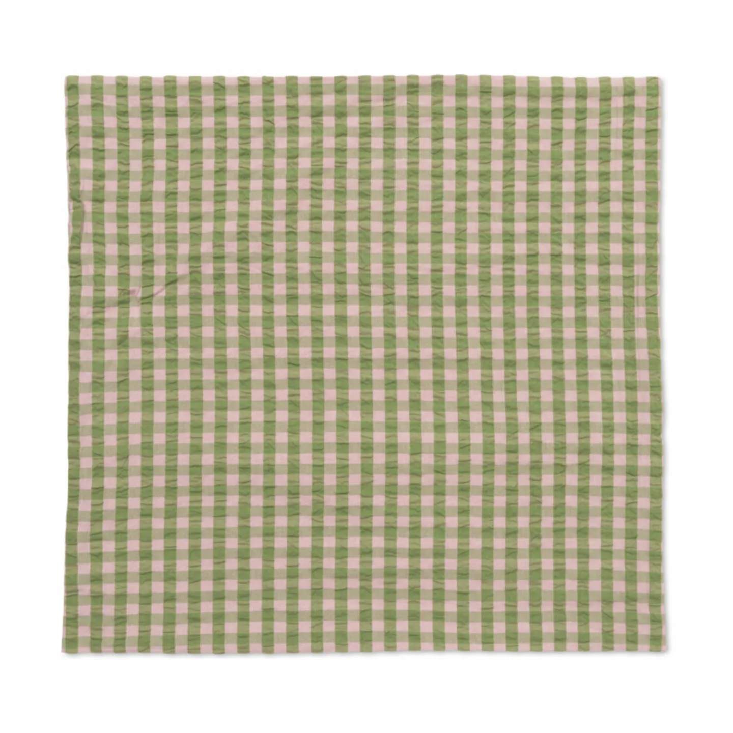 Juna Hovedpudebetræk Bæk&Bølge Pudebetræk i Grøn/soft pink, B63 x L60 cm, 4