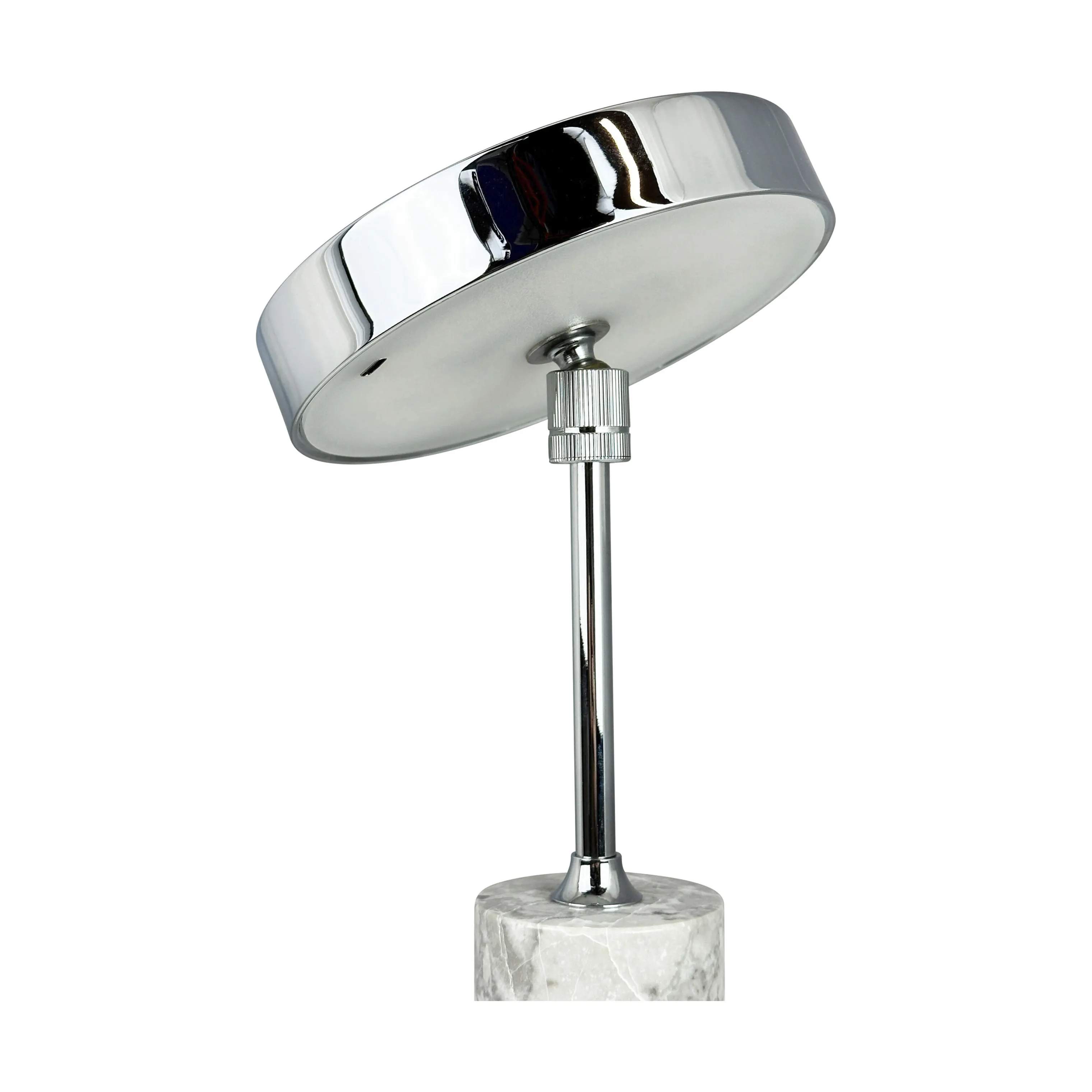 Dyberg Larsen Bordlamper Starlight Bordlampe i Krom/ Grå marmor, 4