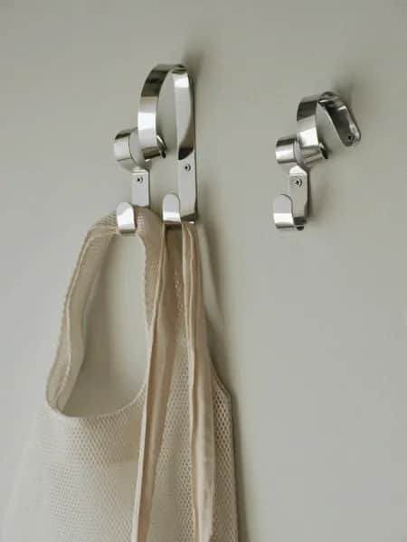 Broste Copenhagen Knager Ribbon Knage i Grå, 14 cm, 2