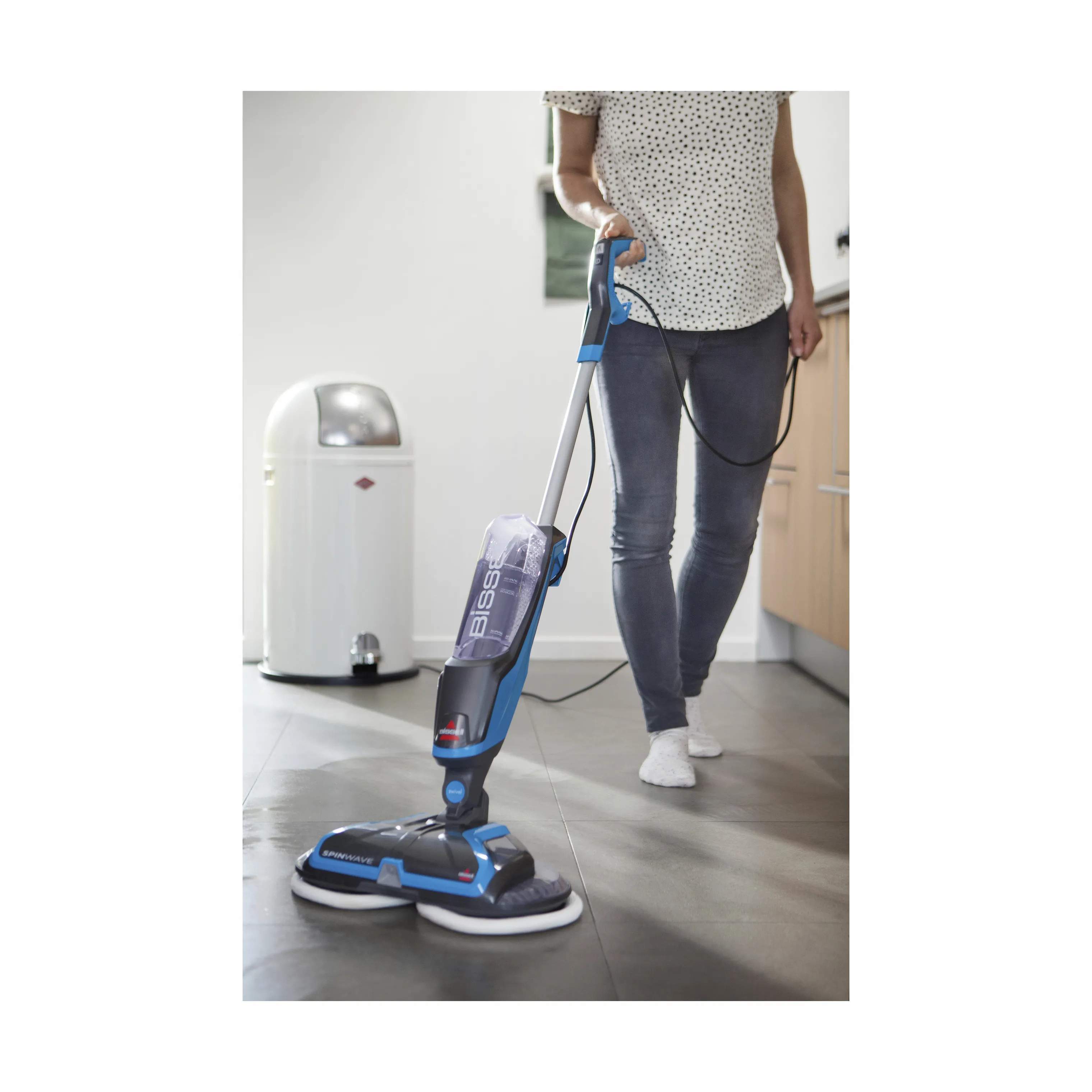 BISSELL Gulvvaskere og tilbehør SpinWave Gulvmoppe i Blå, 4