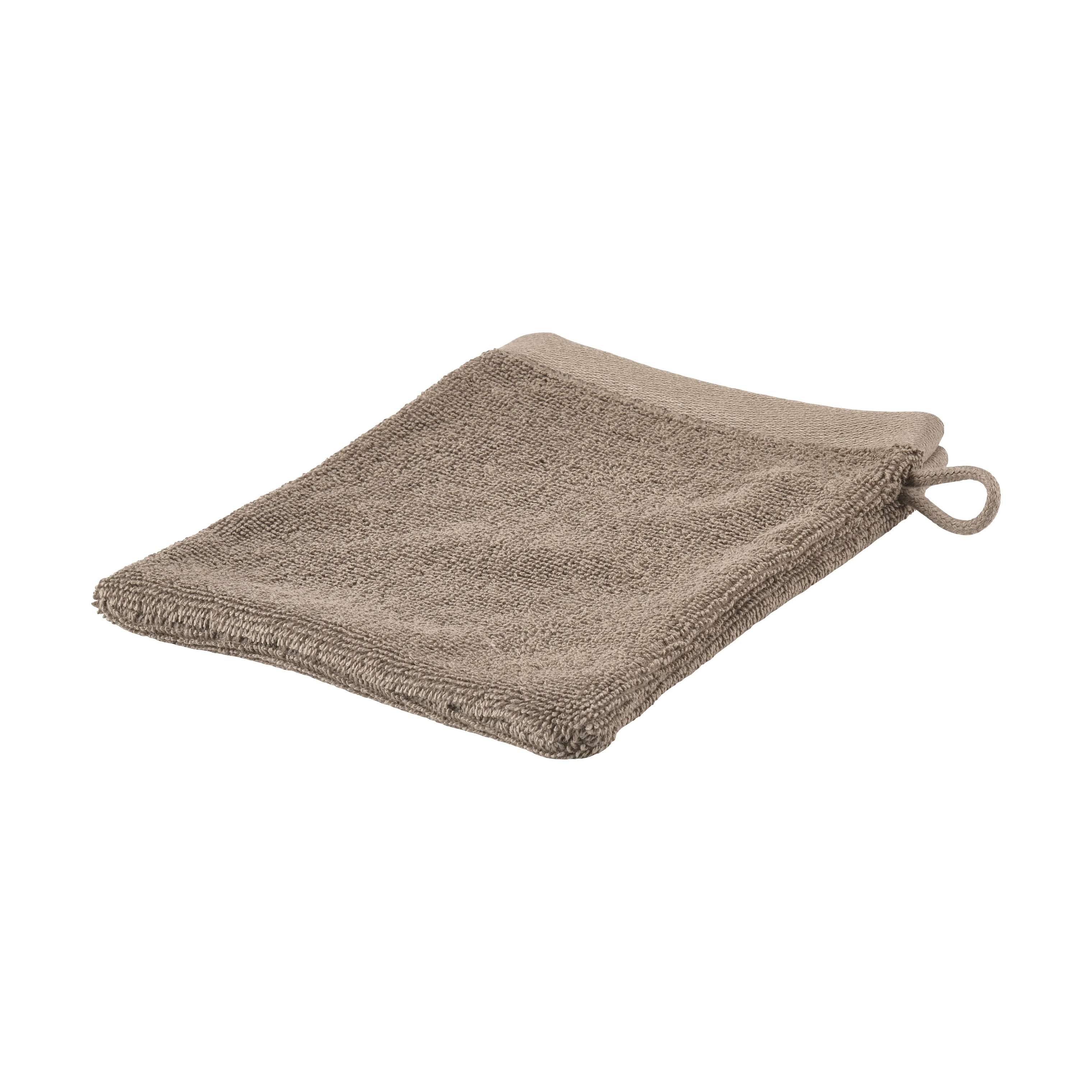 Zone Vaskeklude Sauna Vaskehandske i Taupe, 1