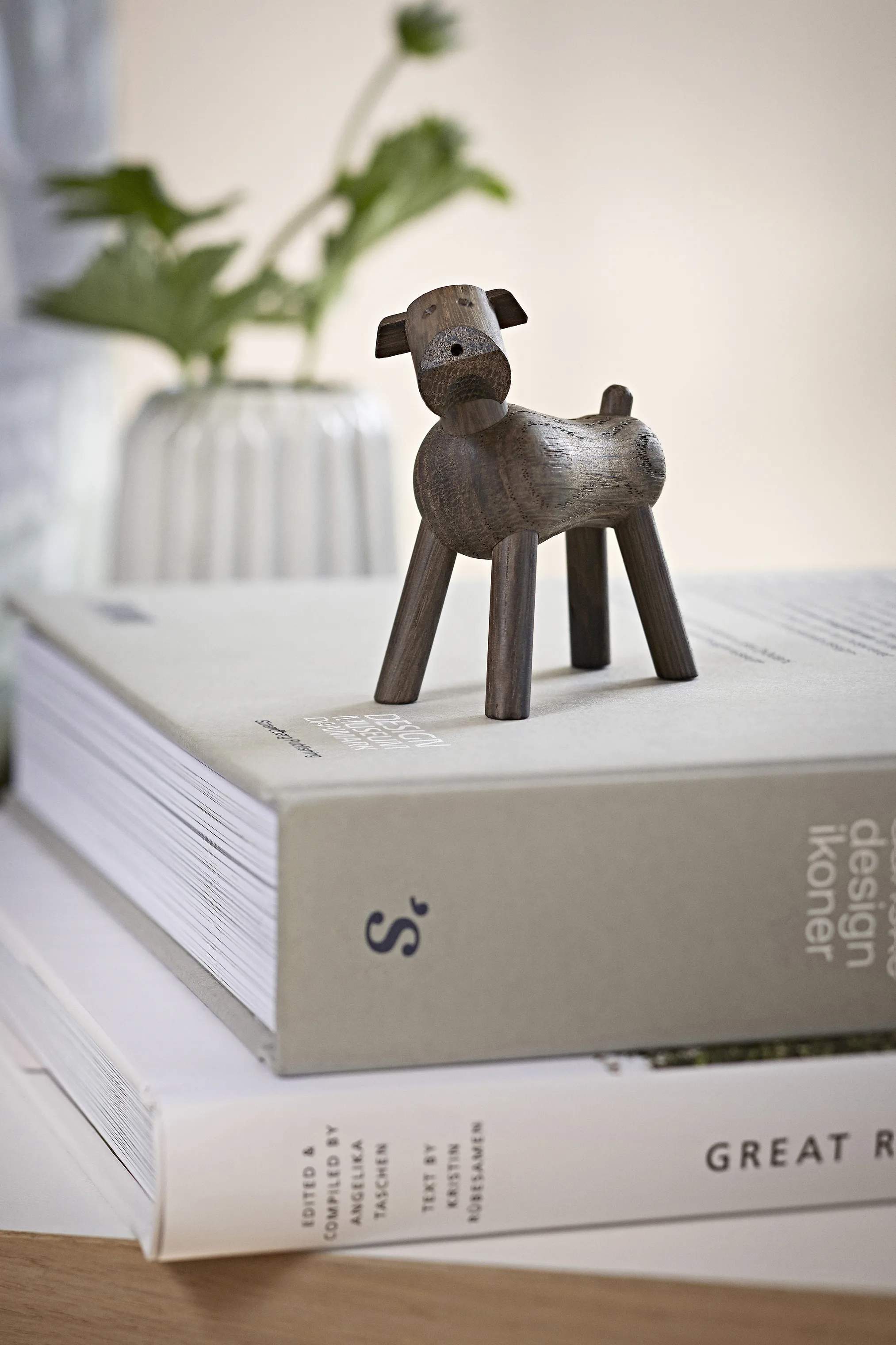 Kay Bojesen Dyrefigurer Hund Tim i Brun, 2