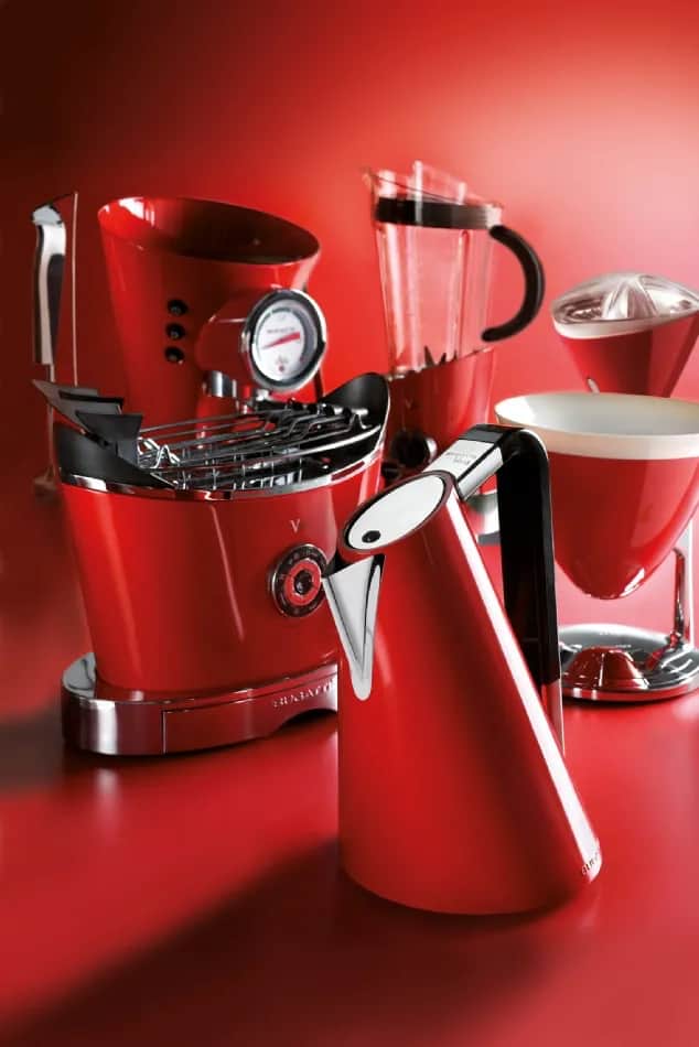 Casa Bugatti Brødristere Volo Brødrister i Hot rosso, 5