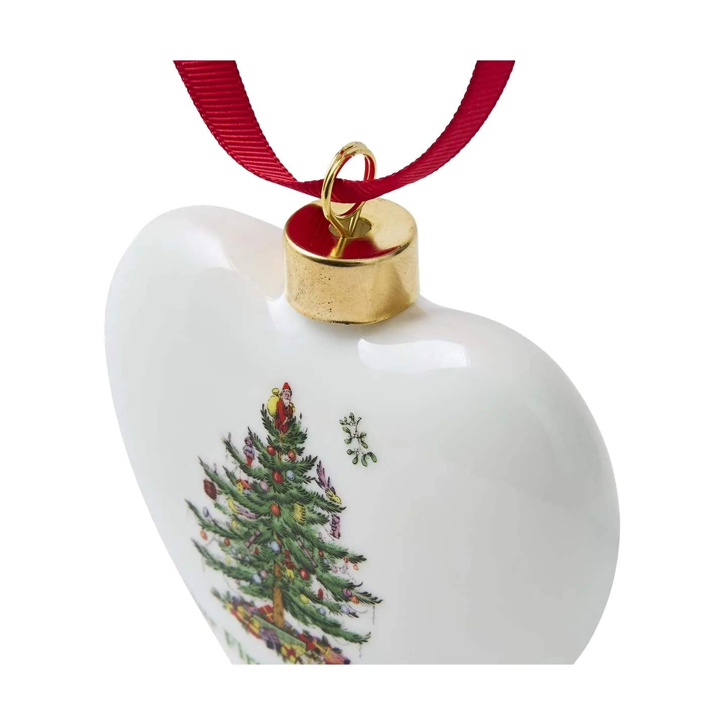 Spode Juleophæng Christmas Tree Juleophæng - Hjerte 2026 i Hjerte 2026, 3