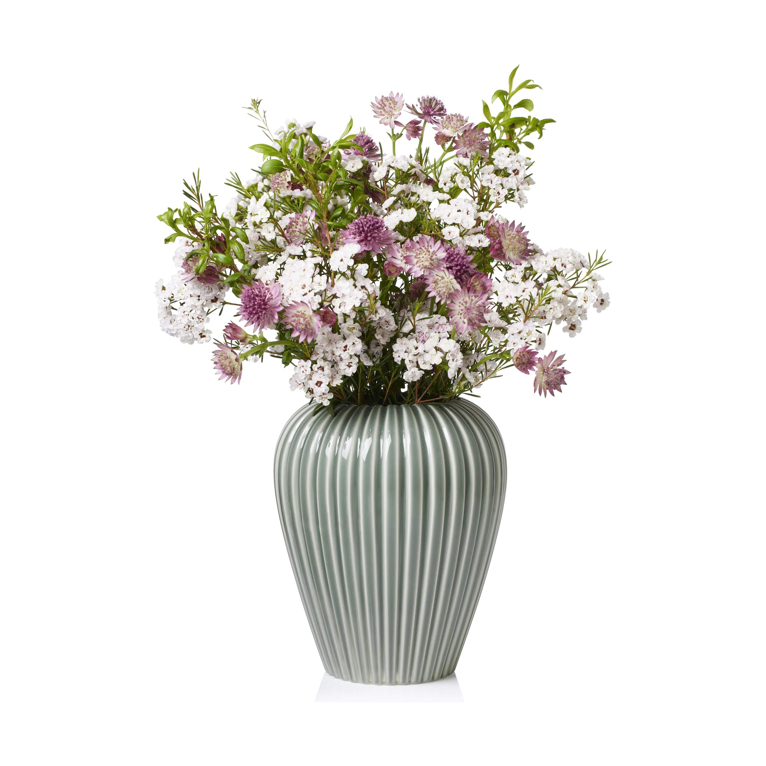 erik bagger a/s Vaser Eslau Lilje Vase i grøn, 20 cm, 4