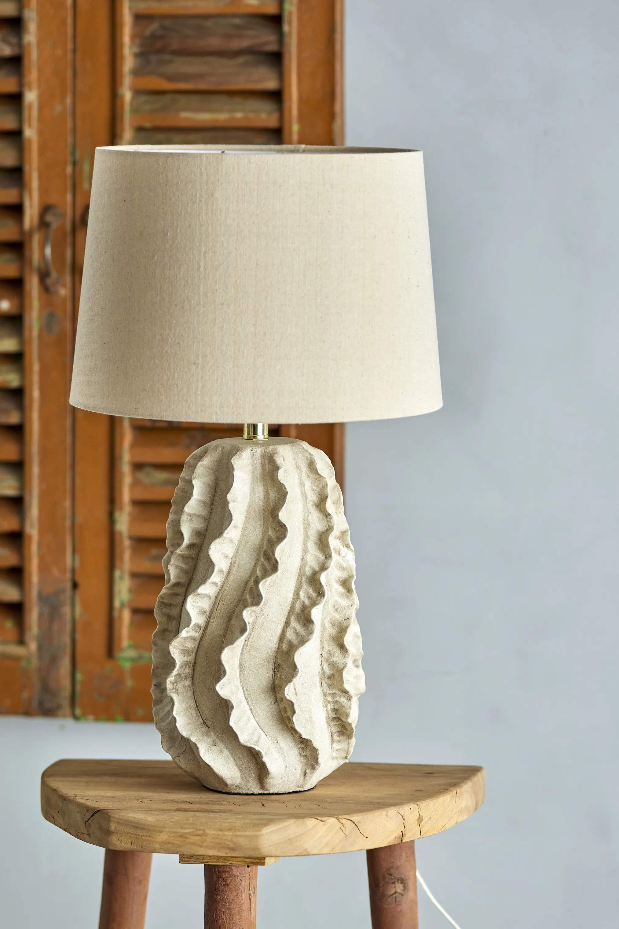 Bloomingville Bordlamper Natika Bordlampe i Natur, 2