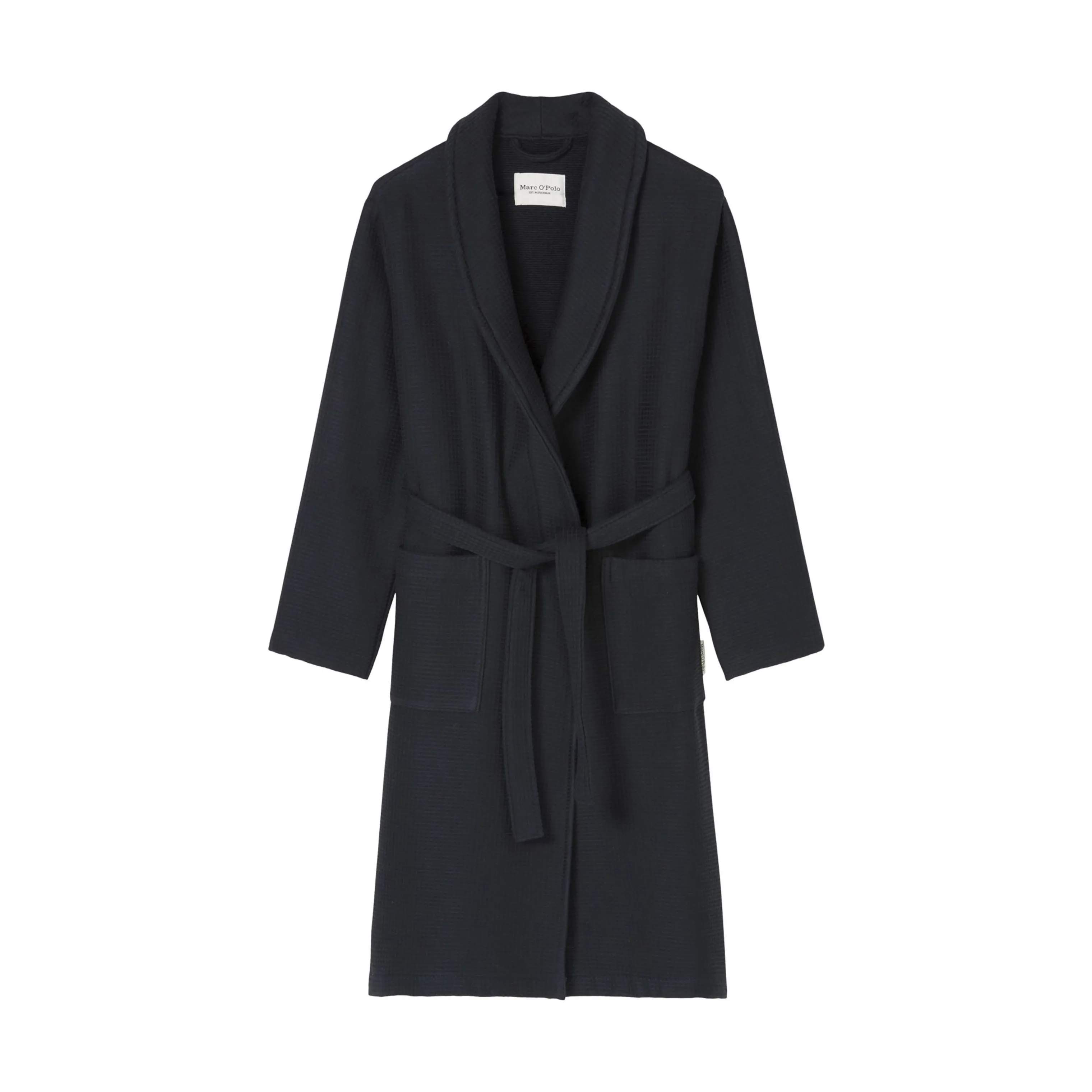 Essenza Morgenkåber Premium Badekåbe i Dark Navy, Kvinde - S, 1