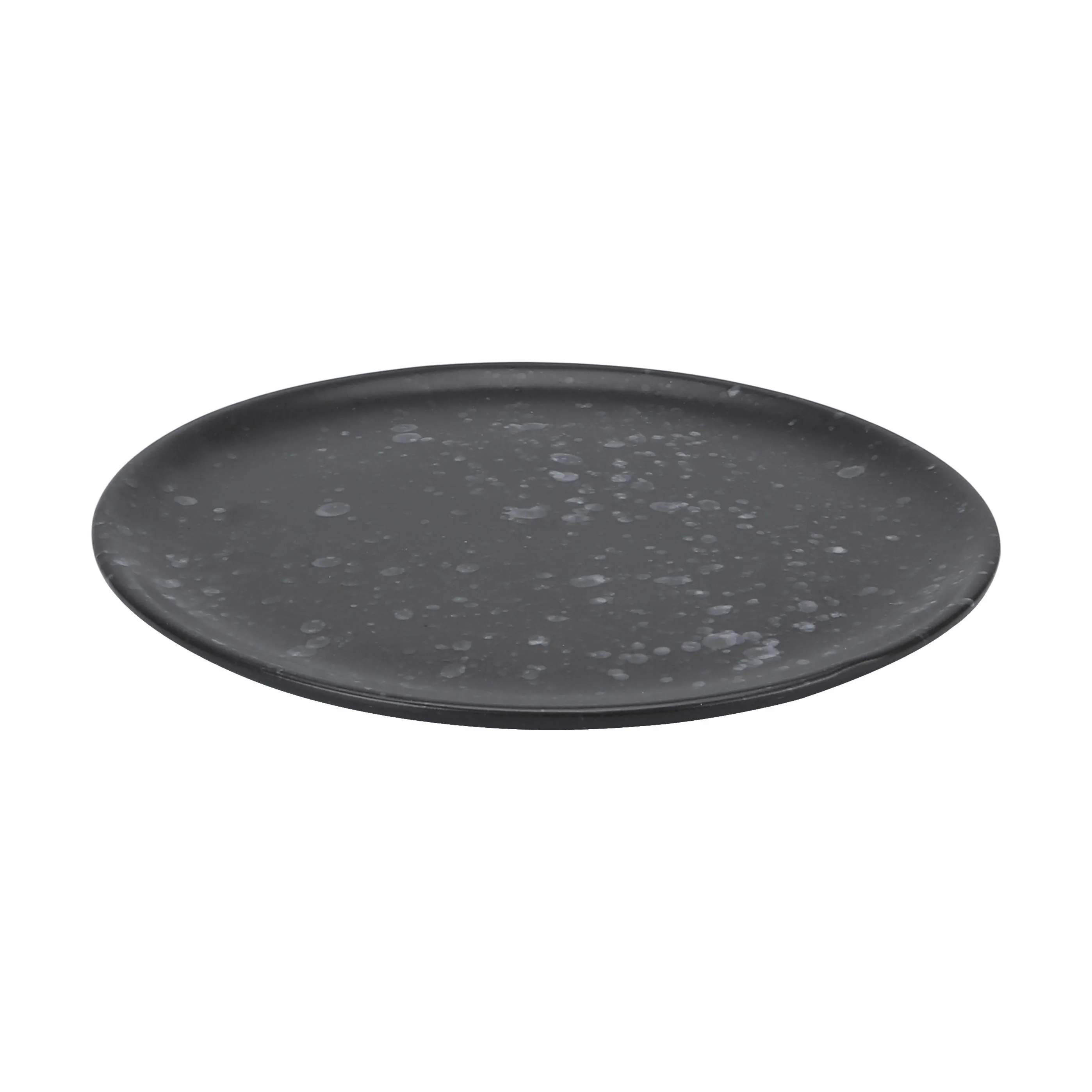 RAW by Aida Frokosttallerkener Frokosttallerken i Sort spotted, 20,5 cm, 4