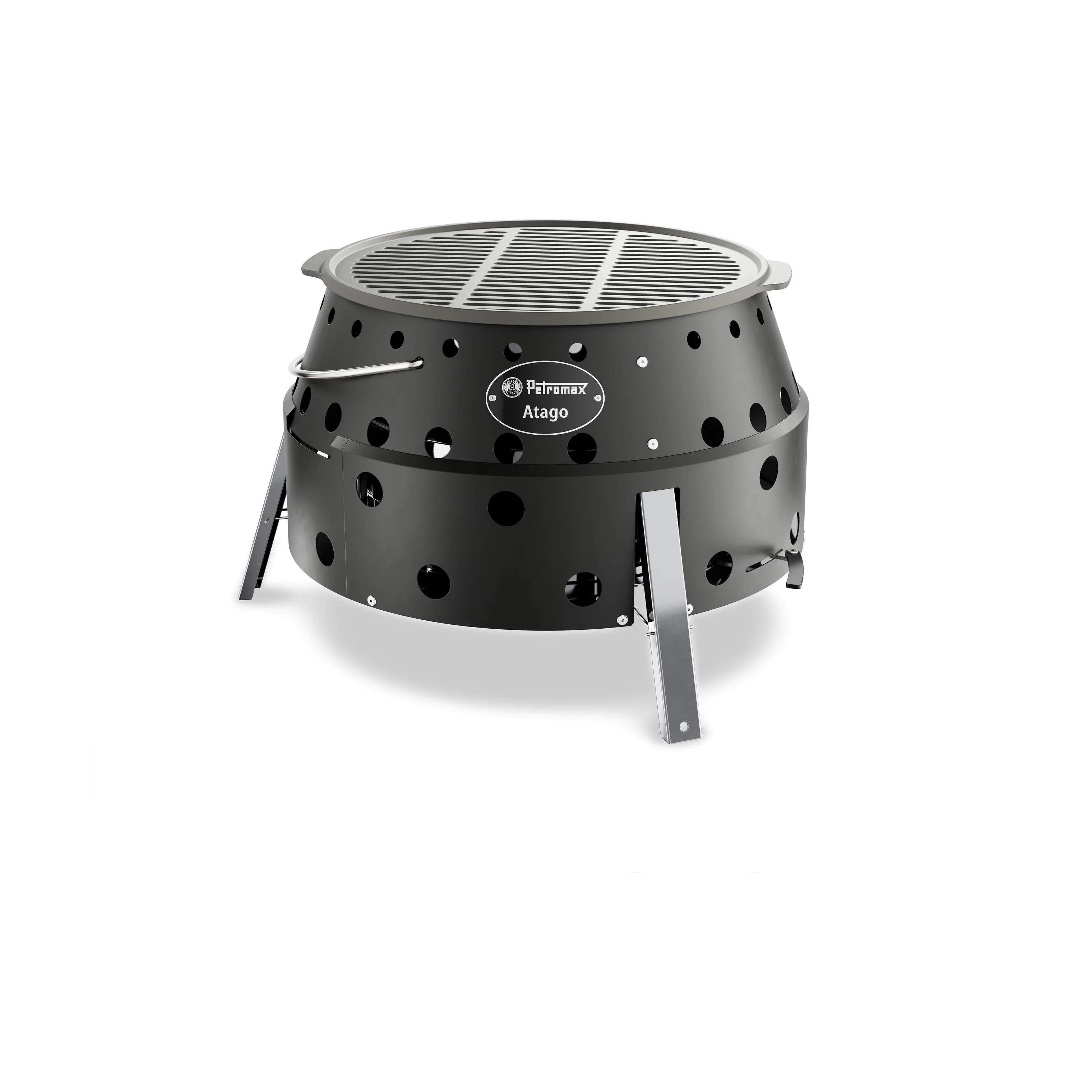 Petromax Bålsteder Atago Outdoor Kombigrill i Sort, 1
