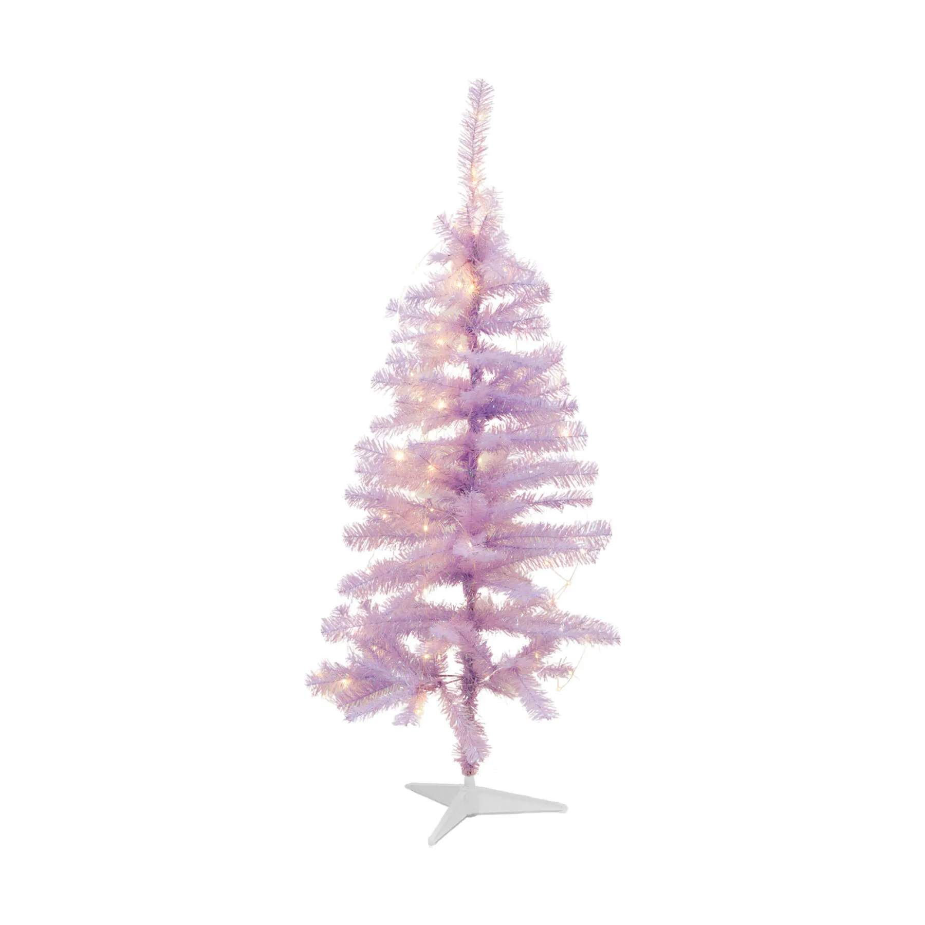 Sirius Juletræer Happy Kunstigt Juletræ m. LED i Lilla, 1