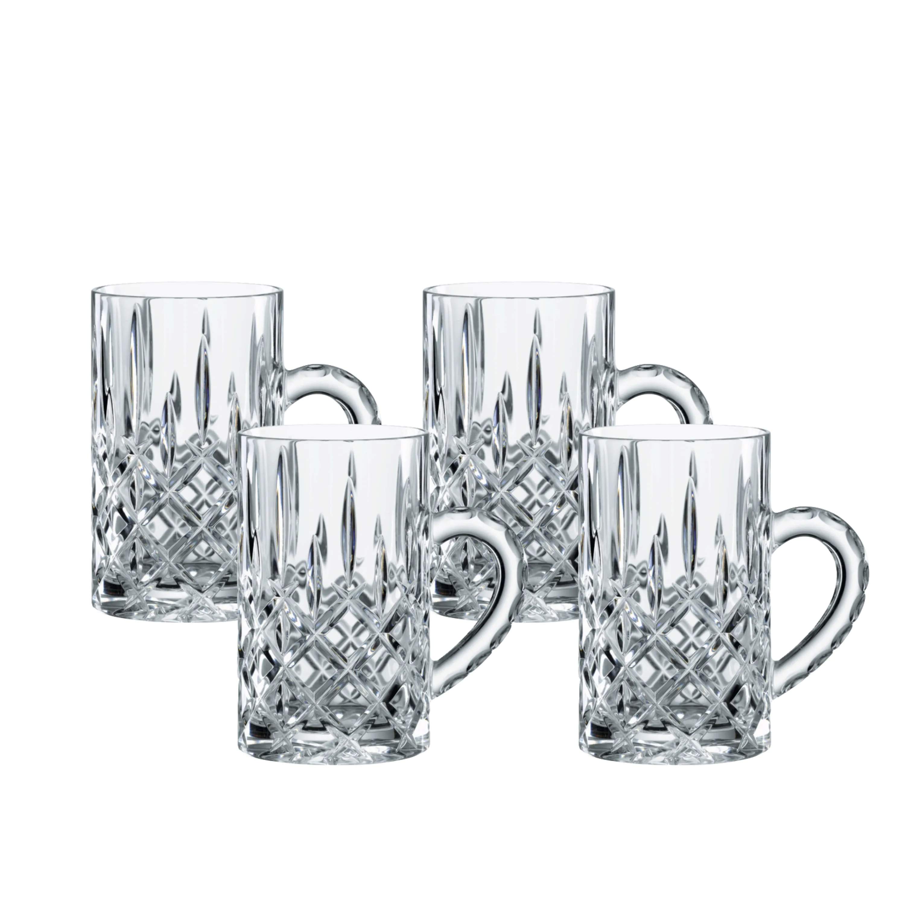 Nachtmann Krus og kopper med hank Noblesse Krus - 4 stk. i Klar, 1