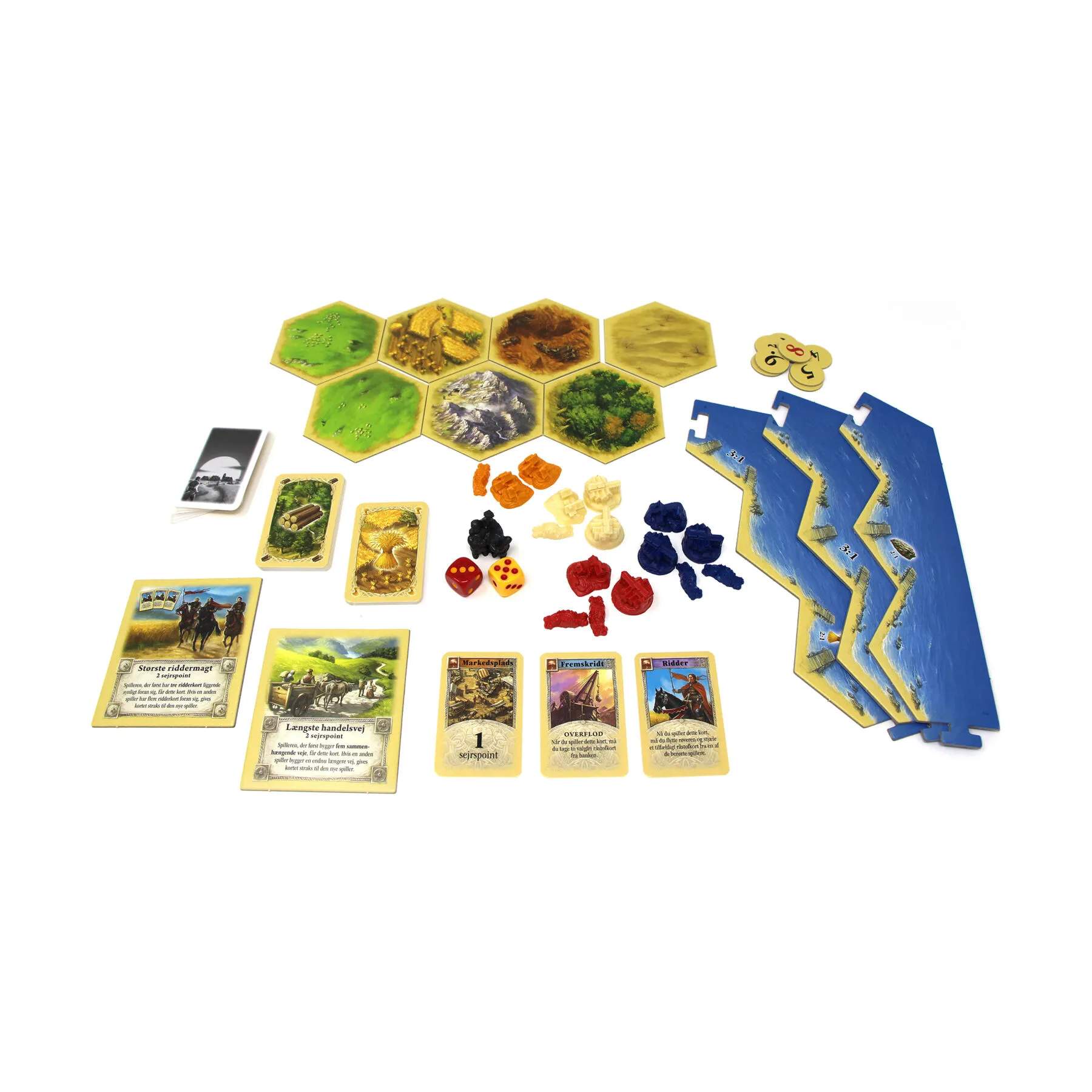 Spilbræt Spil Brætspil - Catan - Grundspillet i Catan - Grundspillet, 3