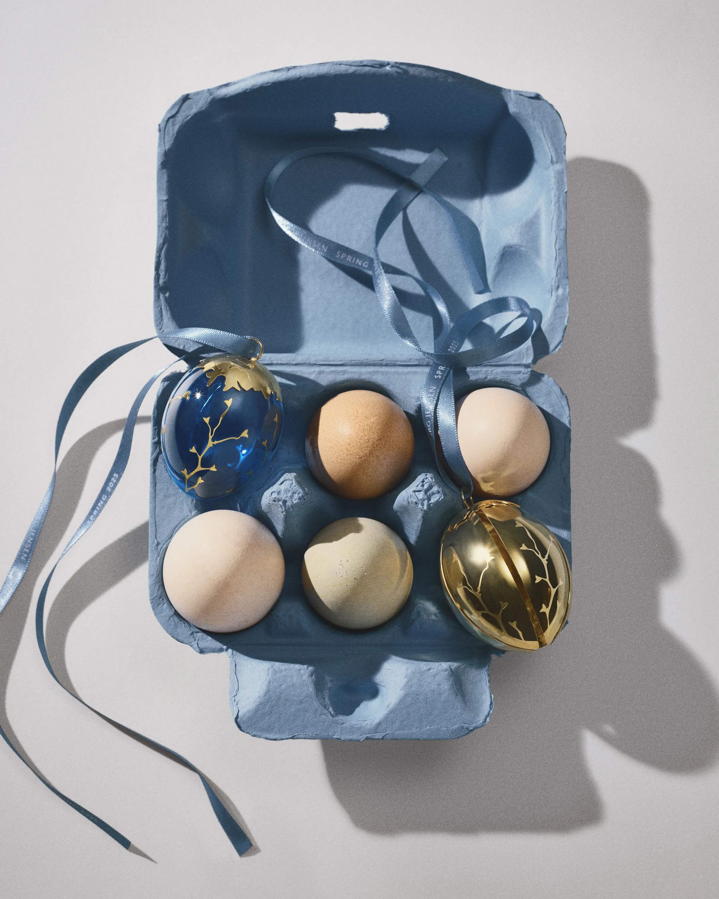 Georg Jensen Påskeæg og ophæng Påske kollektion 2025 Påskeæg i Guld, 2