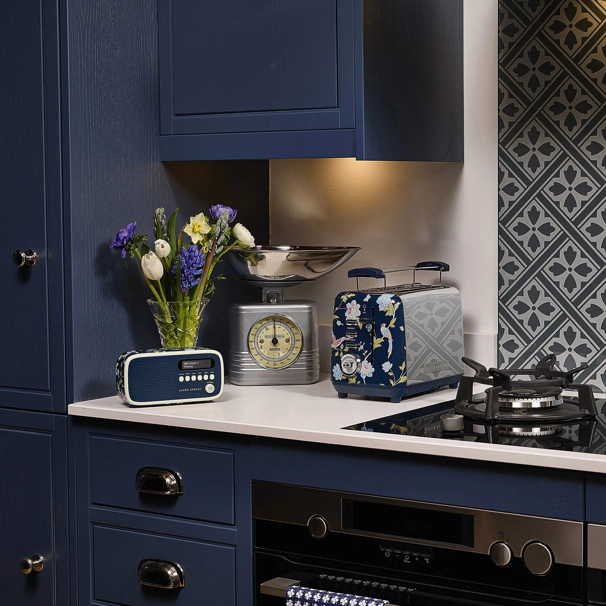 Laura Ashley Brødristere Brødrister i Elveden Navy, 2