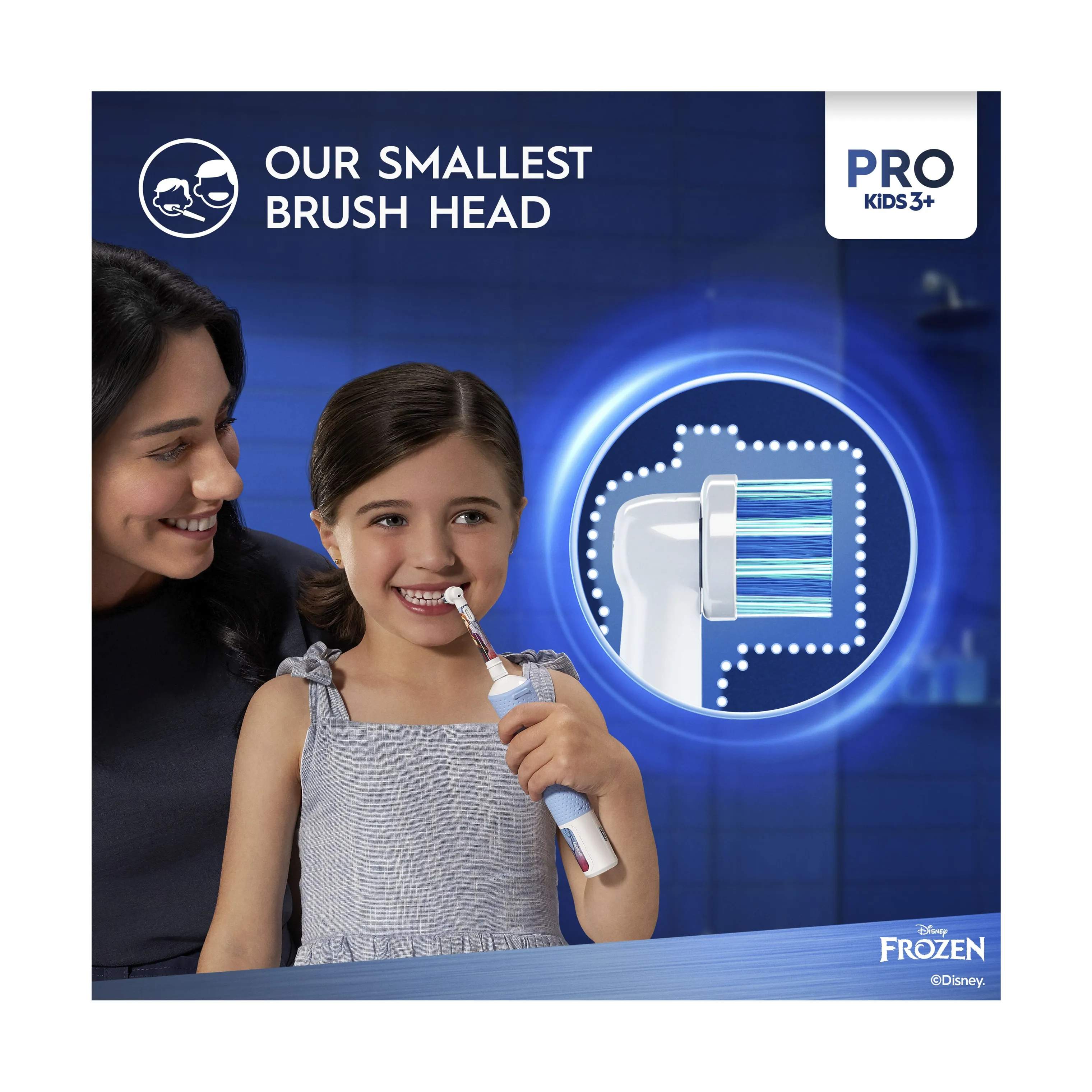 Oral-B Eltandbørster Vitality Pro Kids Elektrisk Tandbørste - Frozen i Frozen, 4