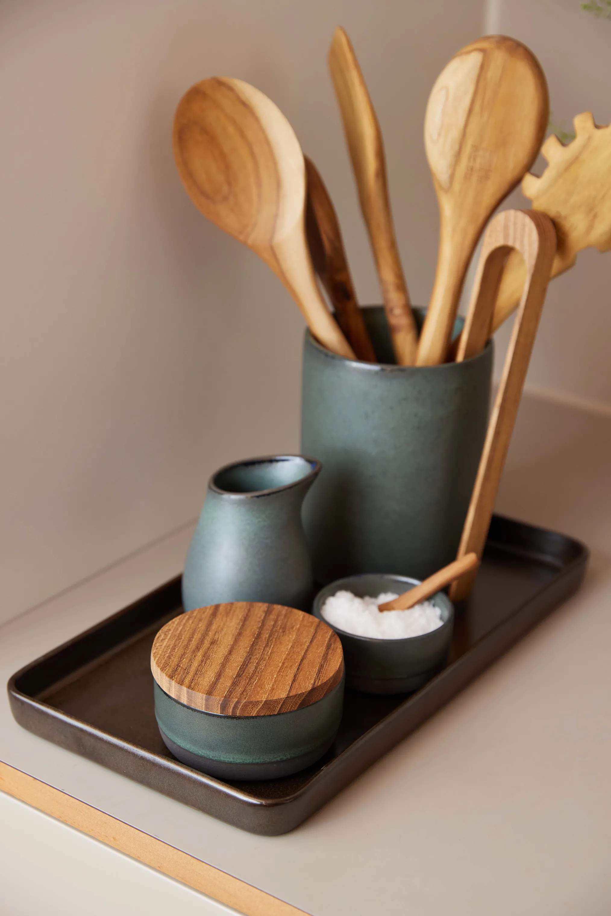RAW by Aida Saltkar Skål med låg i Northern Green, 5