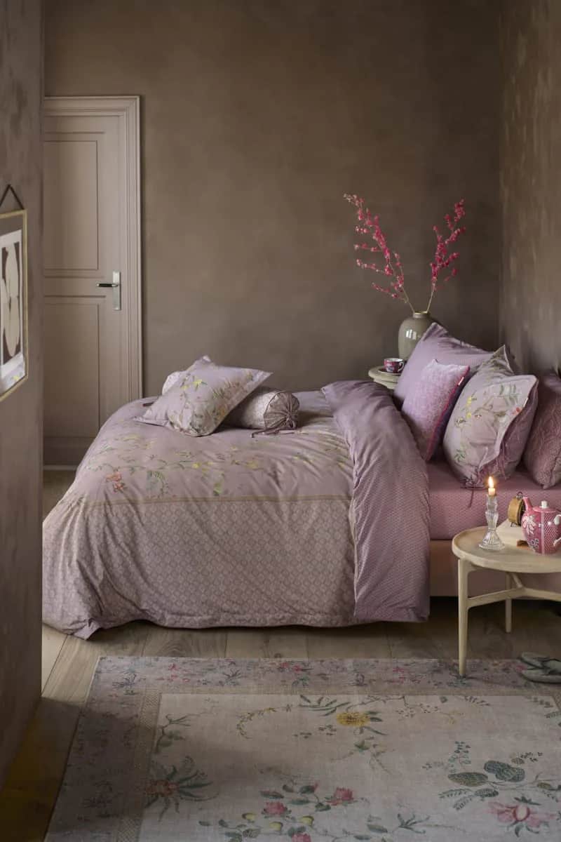 PIP Studio Sengetøj Autunno Sengetøj i Lilac, B140 x L200 cm, 2