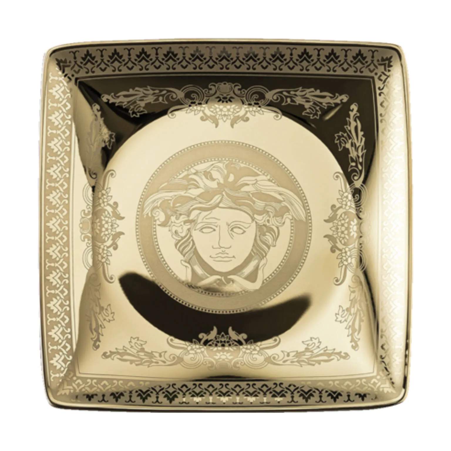 Medusa Skål, guld, large