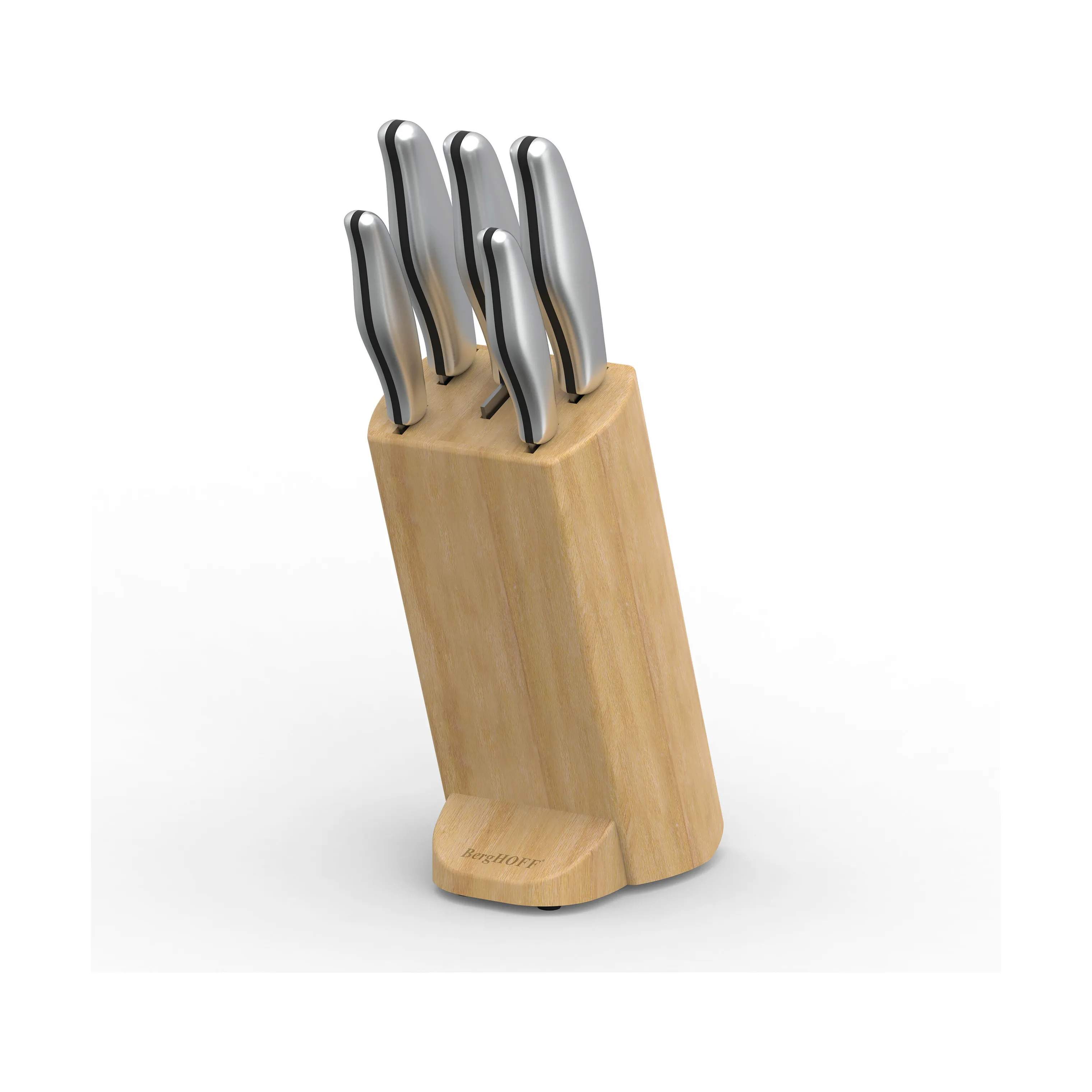 BergHOFF Knivblokke med knive Entity Knivblok - 6 dele i Sort, 1