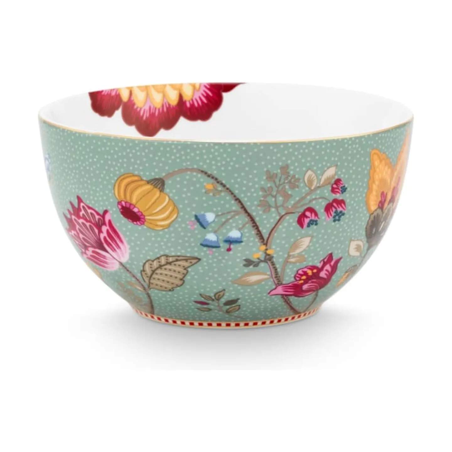 PIP Studio Serveringsskåle Blooming Tales Skål i Blue, 15 cm, 1