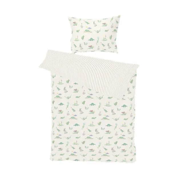 Quilts of Denmark Babysengetøj Dino Baby Sengetøj i Multifarvet, 1