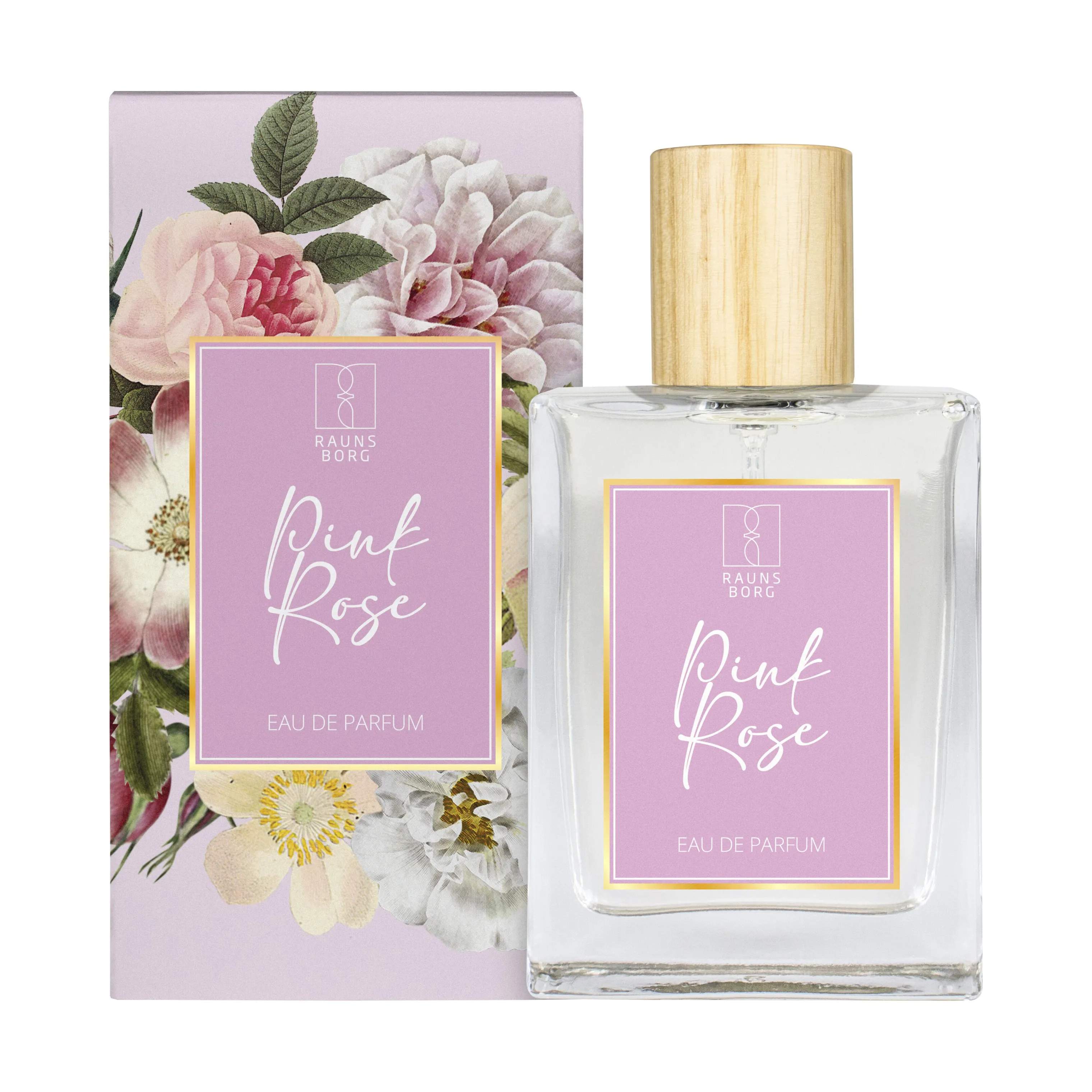Parfume - Pink Rose EDP, hvid, large