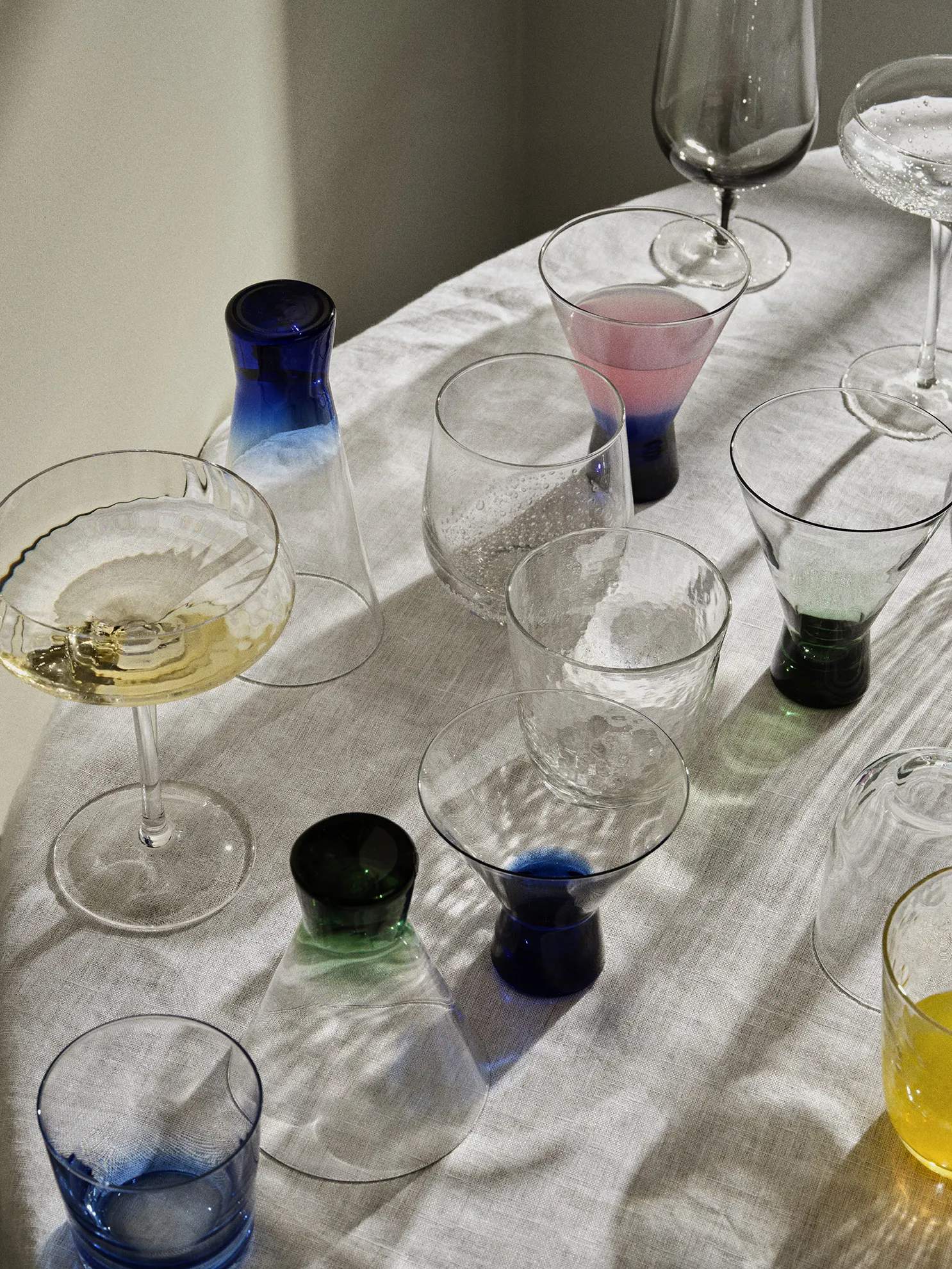 Broste Copenhagen Cocktailglas Konus Cocktailglas i Green, 10 cl, 2