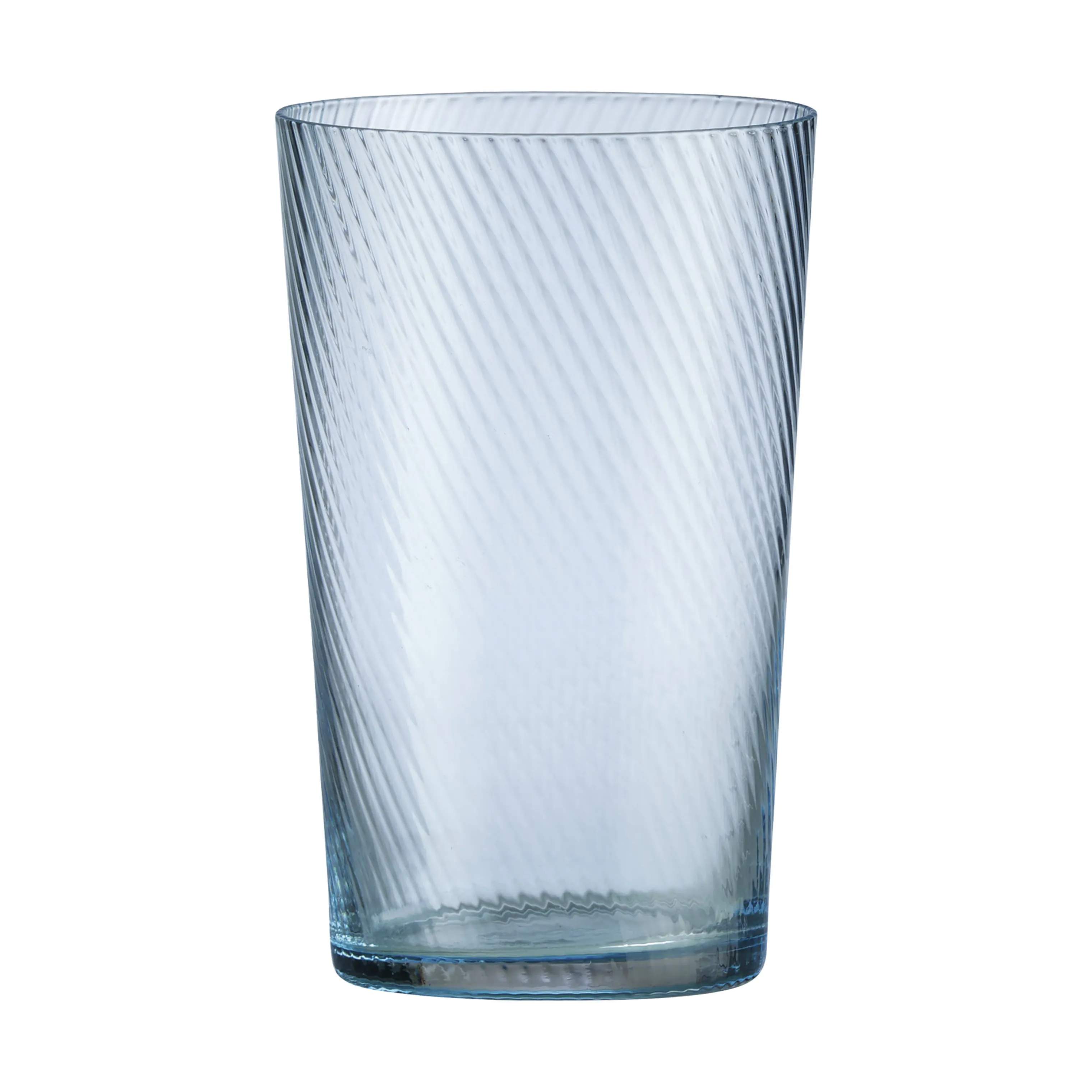 Unique Highball Glas, light blue, large