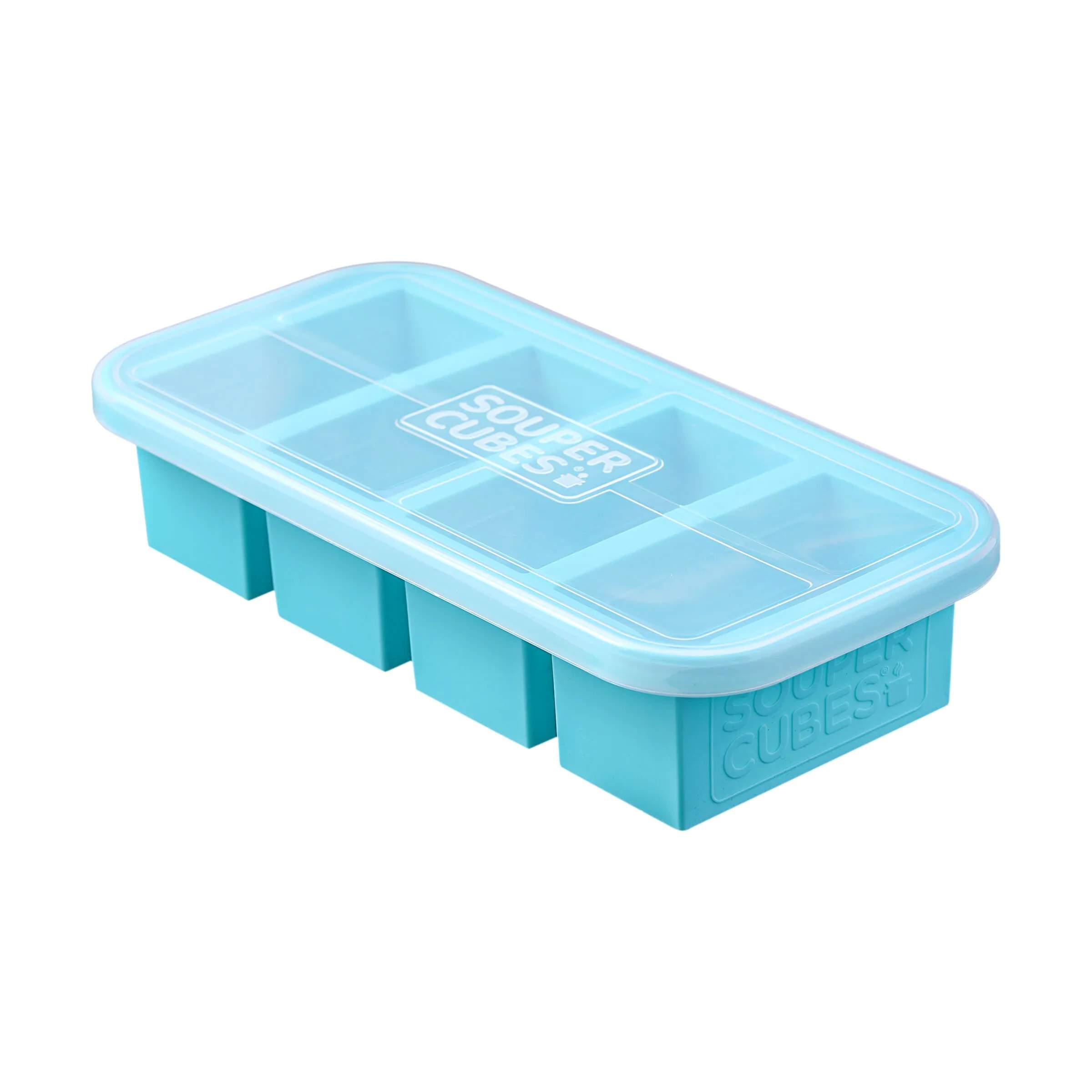 Souper Cubes Isterningebakker Frysebakke i Blå, 1