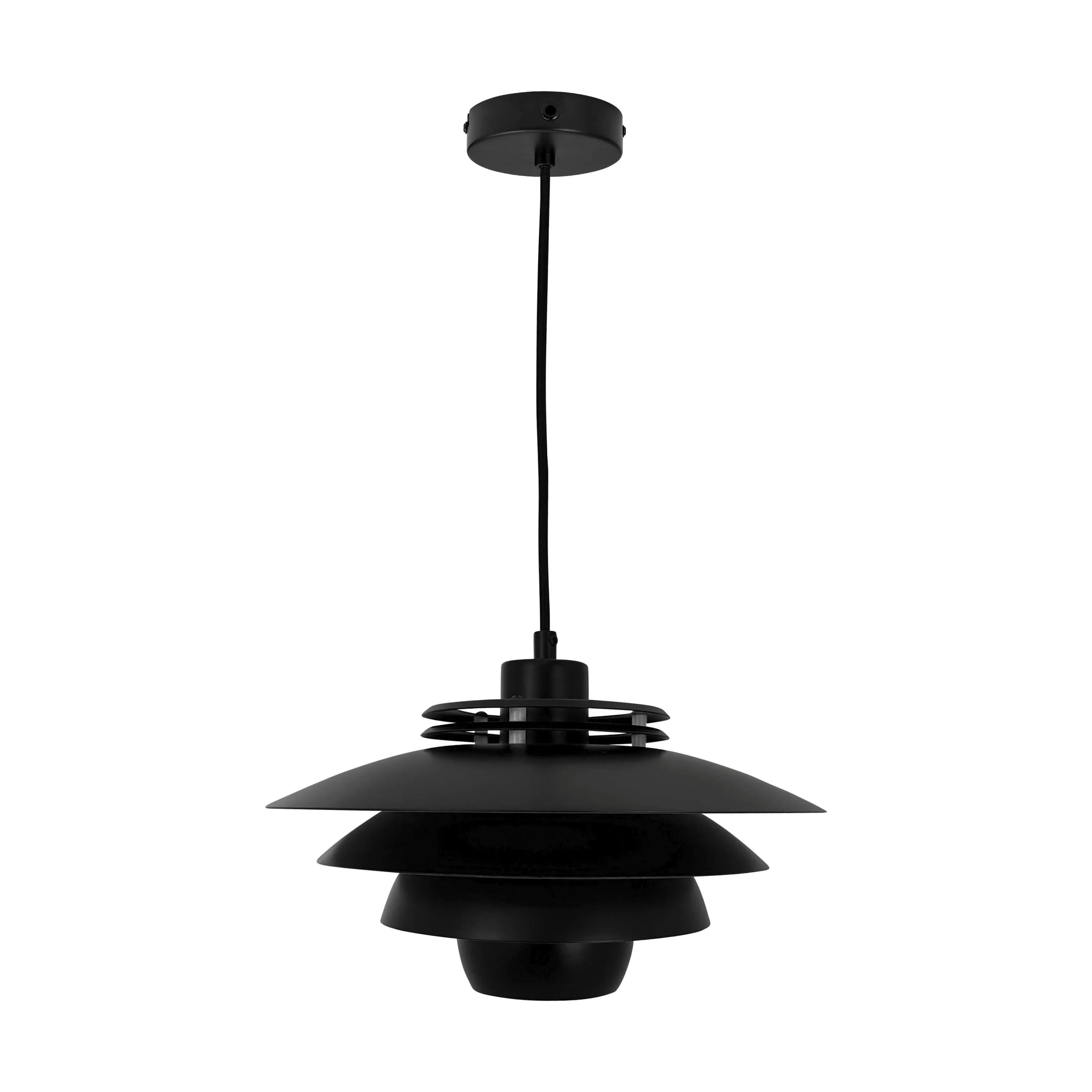 Dyberg Larsen Pendler Ejka Pendel i Sort, 30 cm, 1