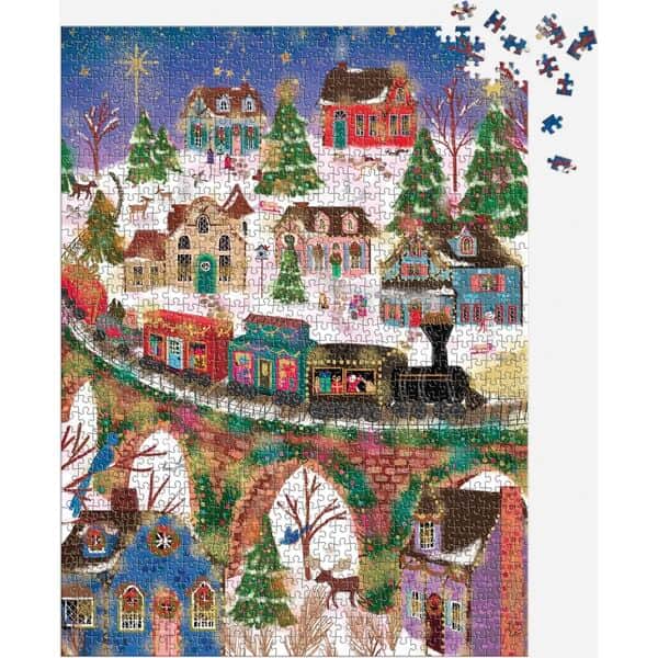 Galison Puslespil Puslespil - Twinkletown Express i multi twinkletown, 2