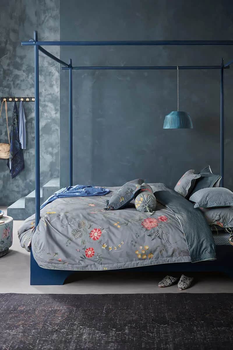 PIP Studio Sengetøj Grandeur Sengetøj i Soft Blue , B140 x L200 cm, 3