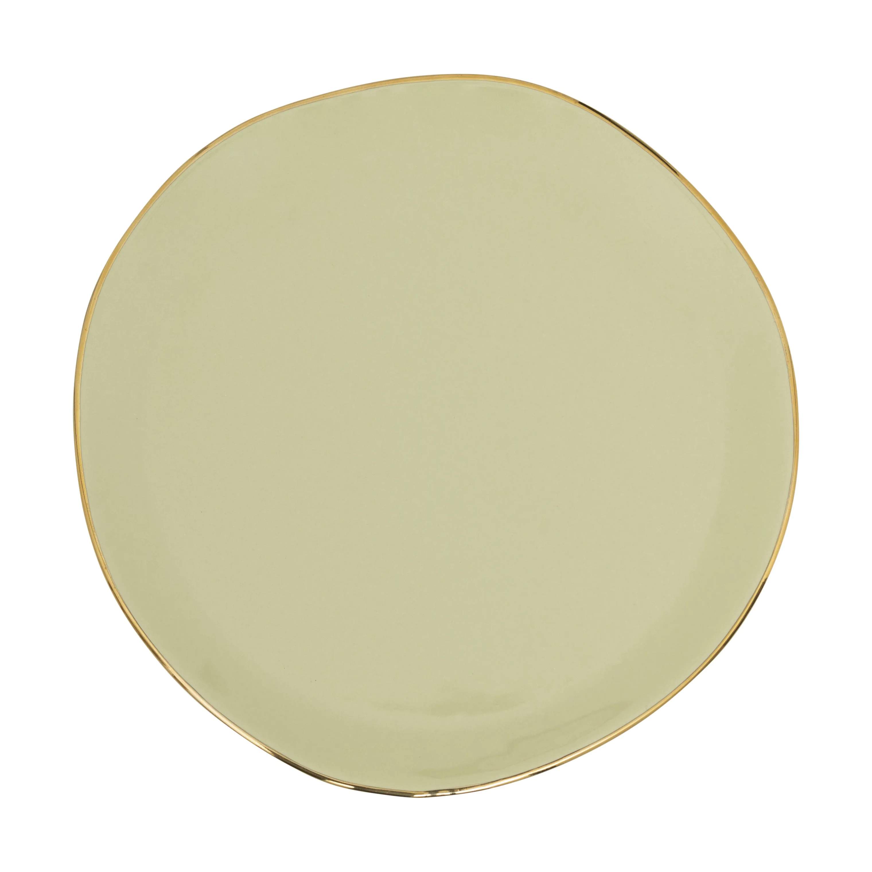 Good Morning Tallerken, pale green, large