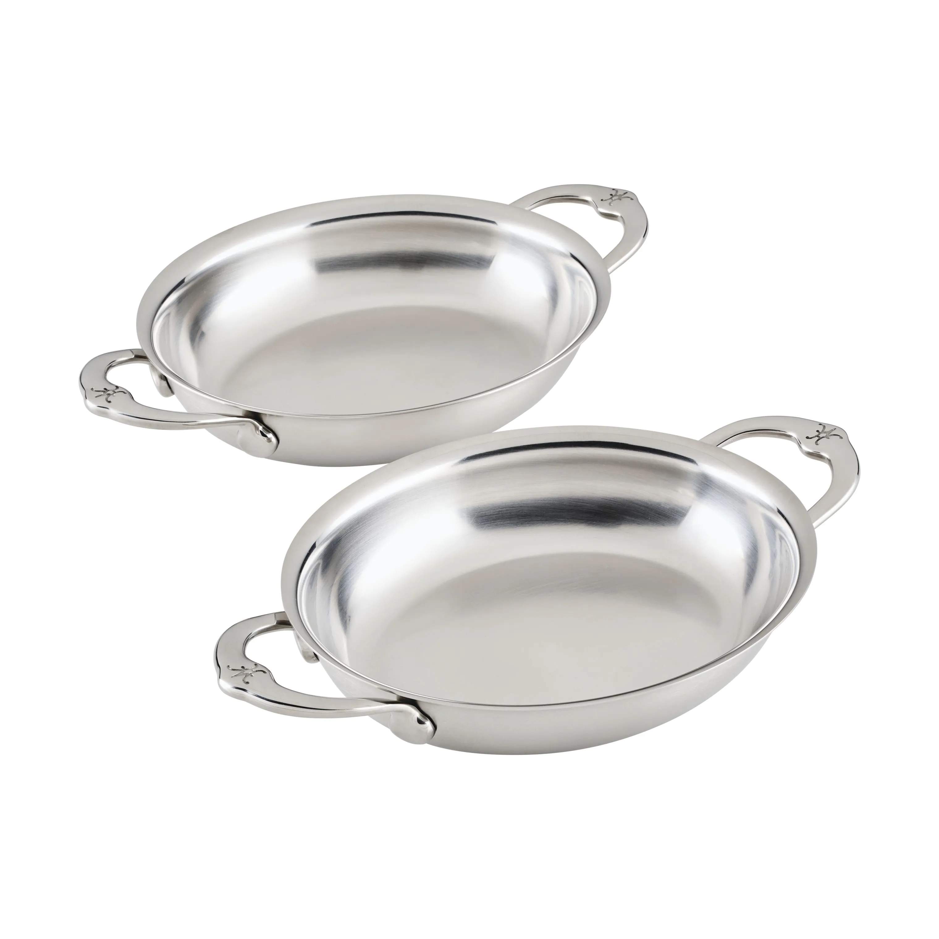 Hestan Ovnfaste fade Provisions Fad - 2 stk. i Rustfrit Stål, 1
