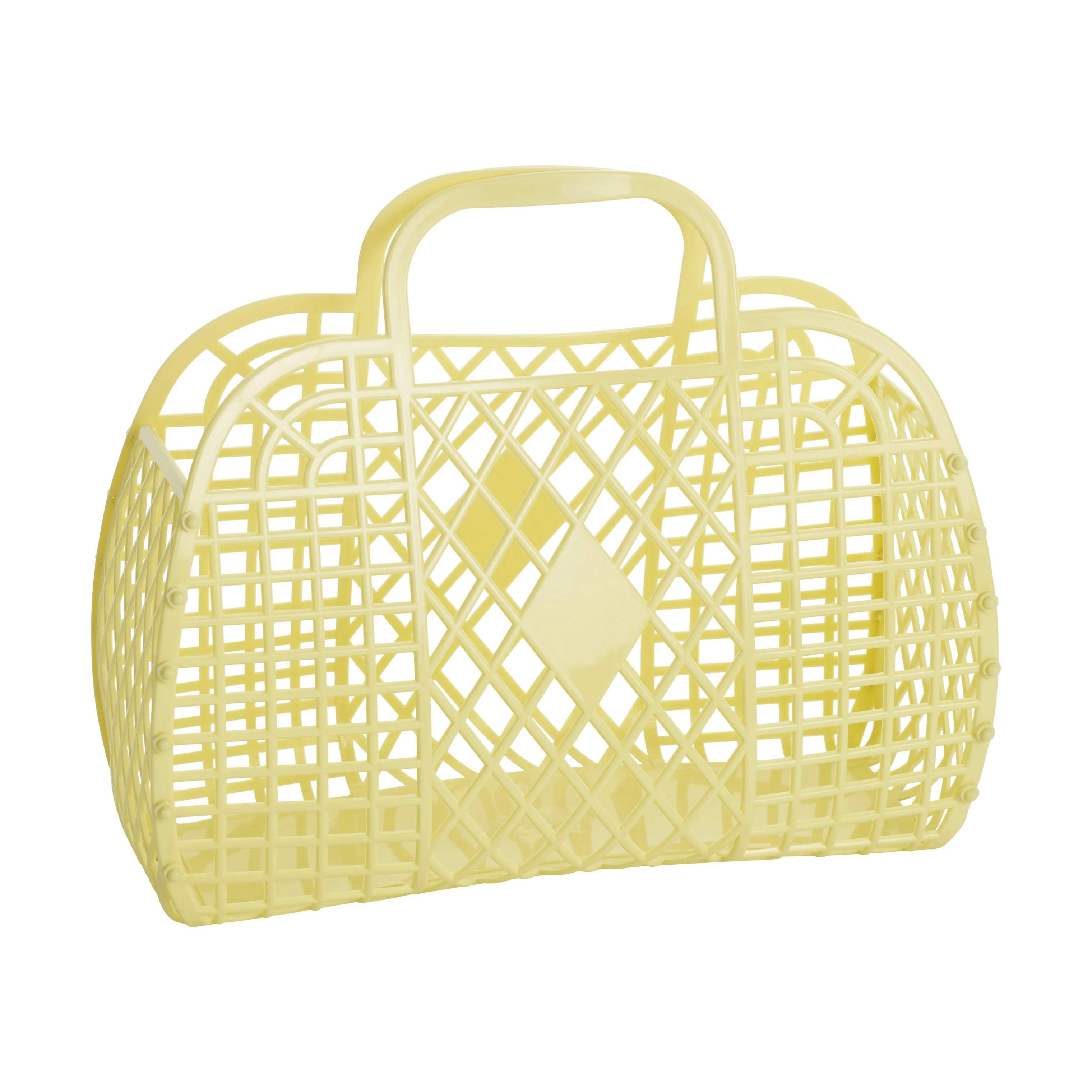 Retro Taske - Stor, yellow b 14 x l 35 x h 30 cm, large