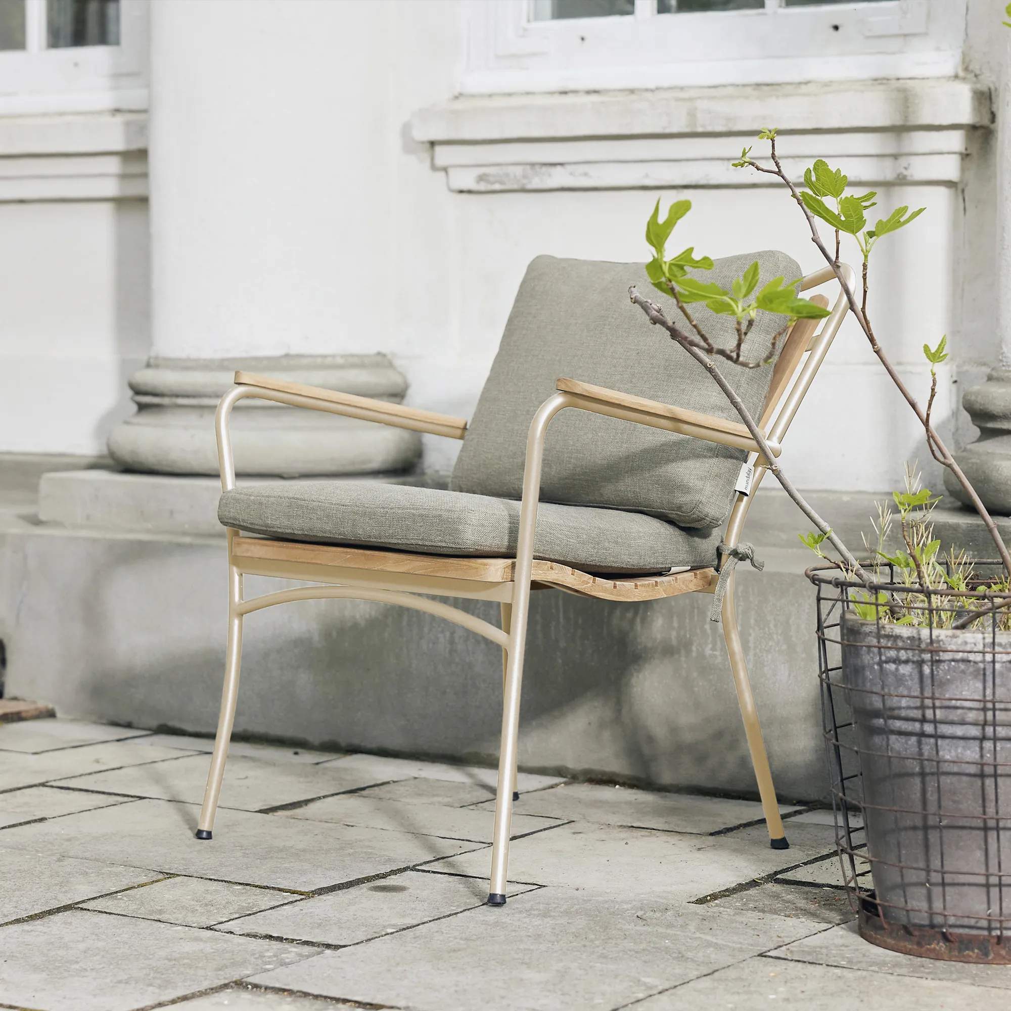 Mandalay Loungestole Marguerit Loungestol i taupe, 2