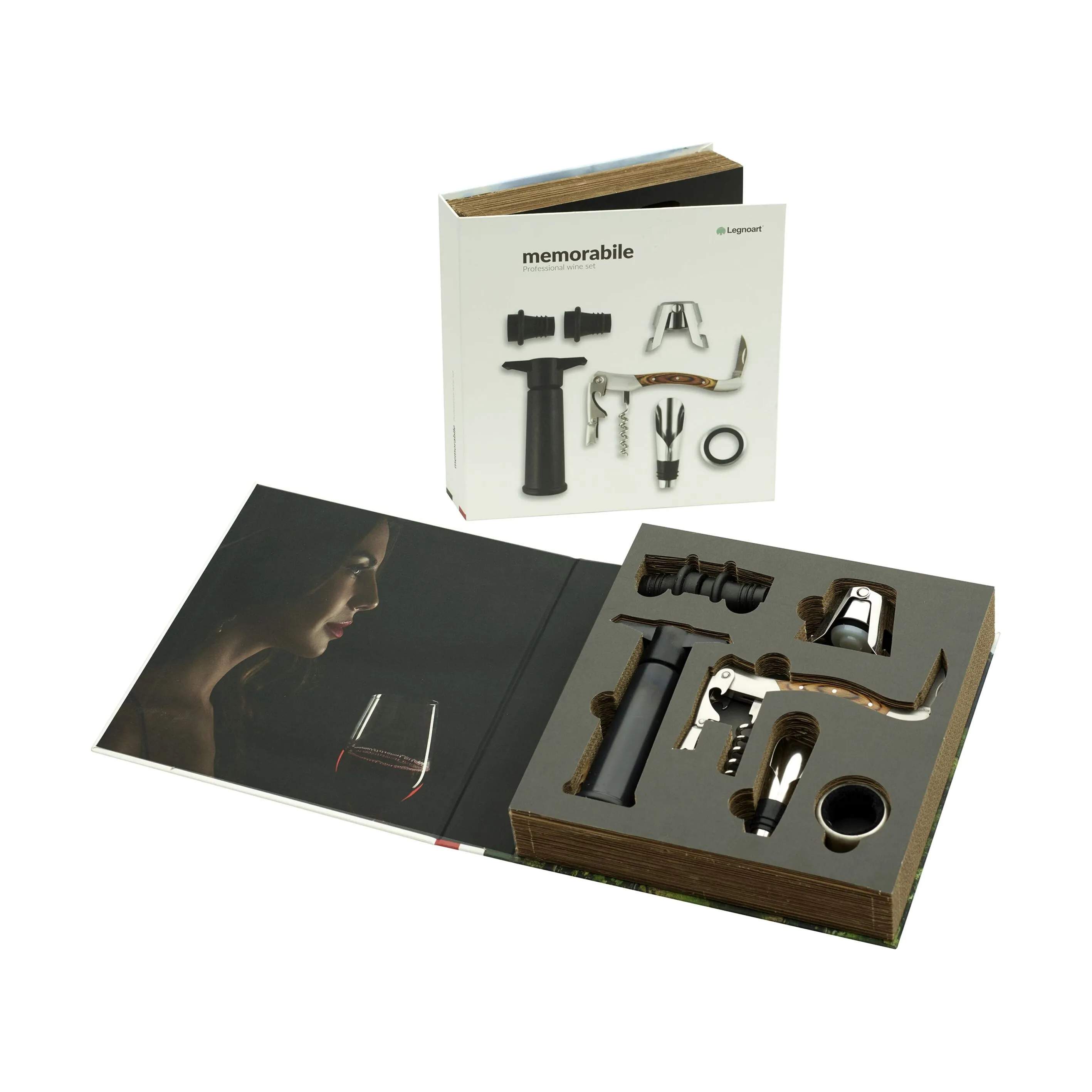 Legnoart Vinsæt Memorabile Vinsæt - 7 dele i Stål/Træ, 1