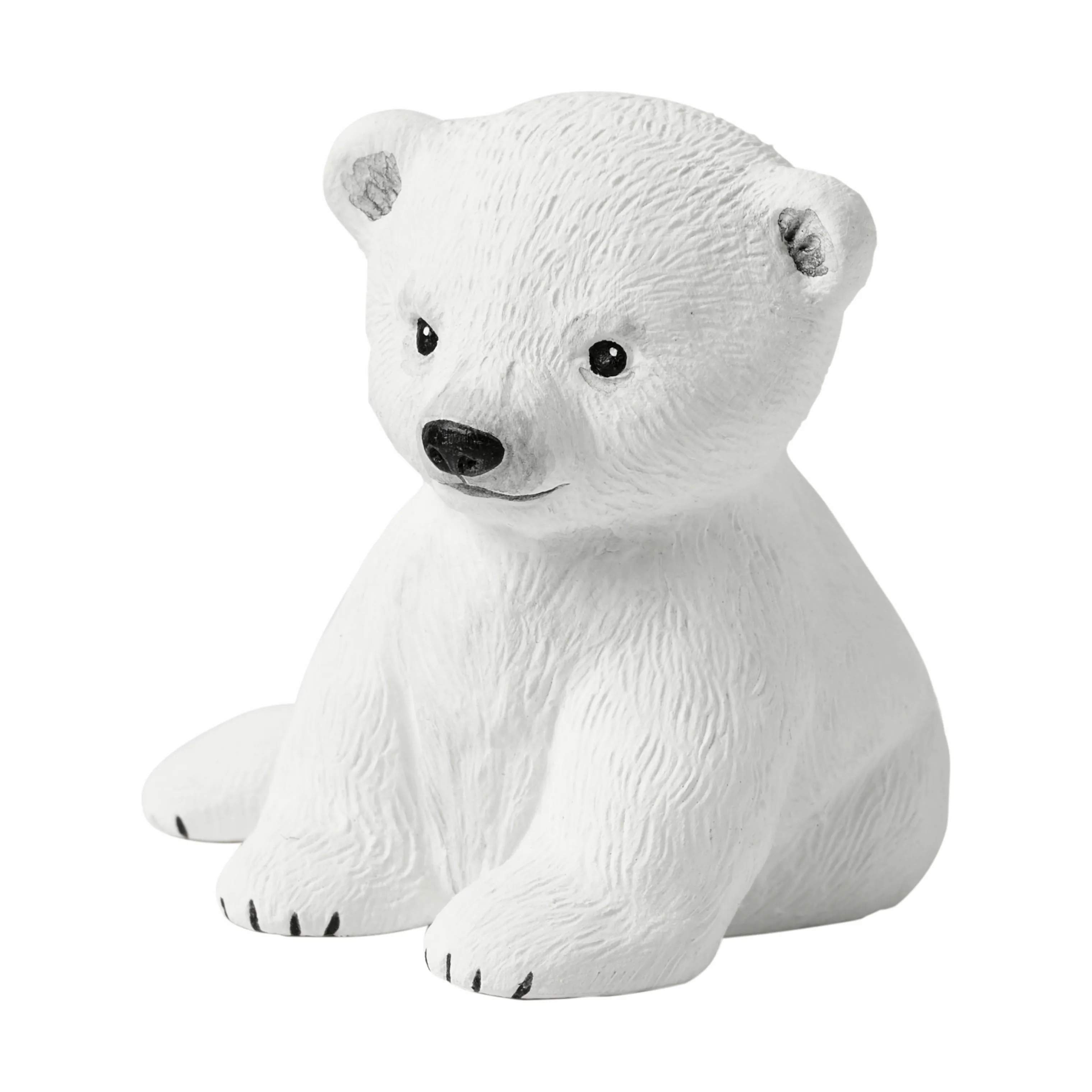 Klarborg Dyrefigurer Isbjørneunger - Enok & Nuka i Hvid, 6 cm, 4